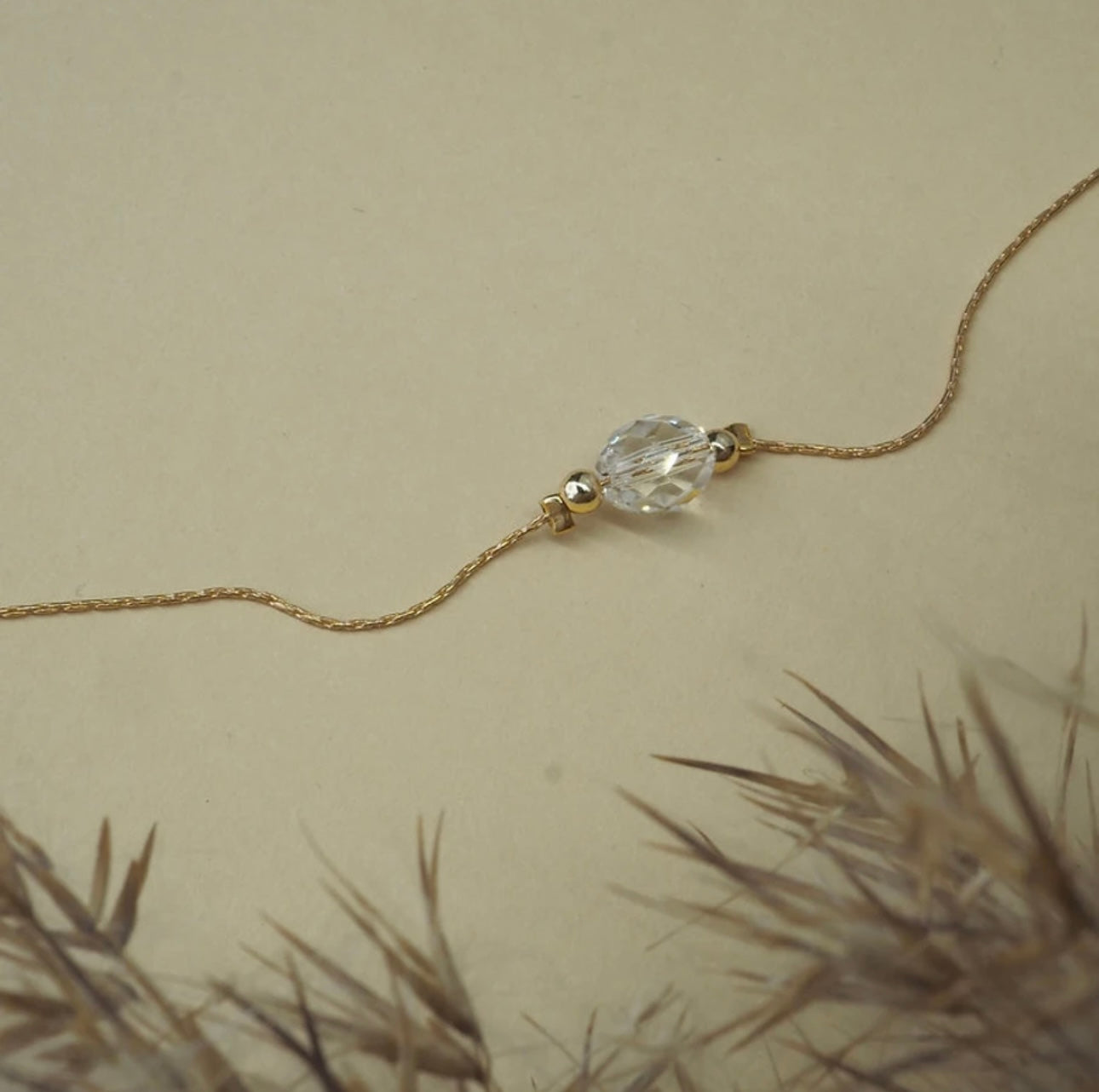 Clear Crystal Bracelet