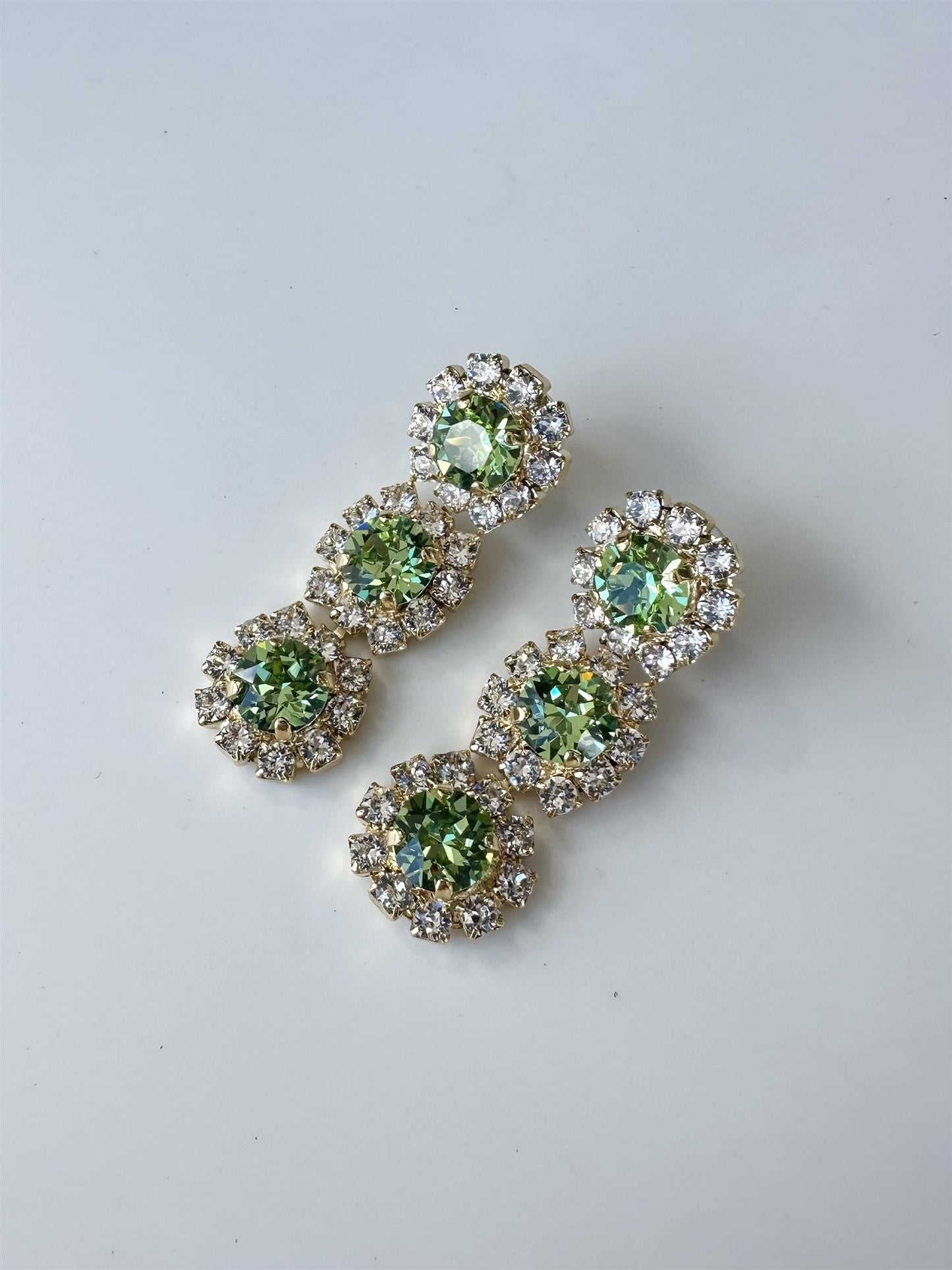 Petite Fleurs Trio - Peridot