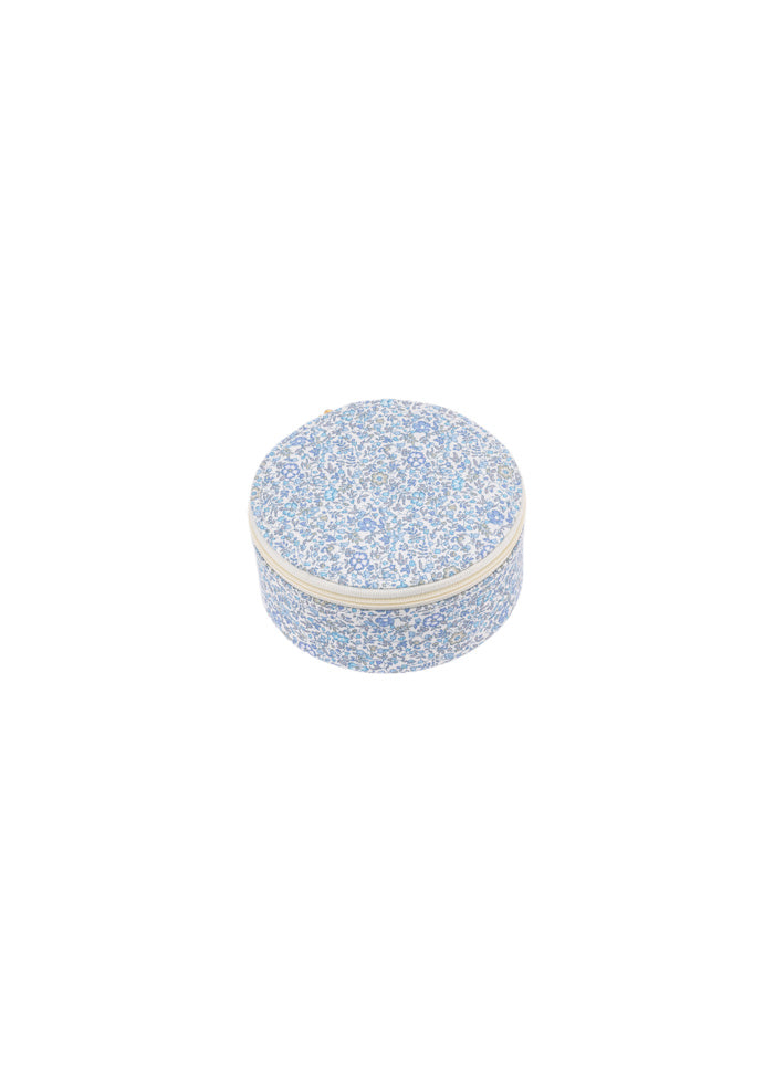 Jewelry Box Round mw - Liberty Katie & Millie Light Blue