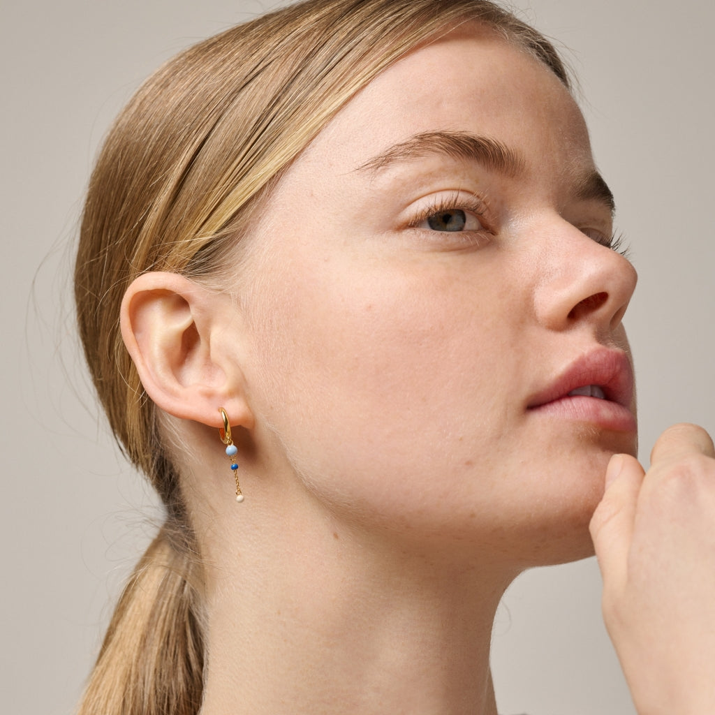 Lola Bold Marine Hoops