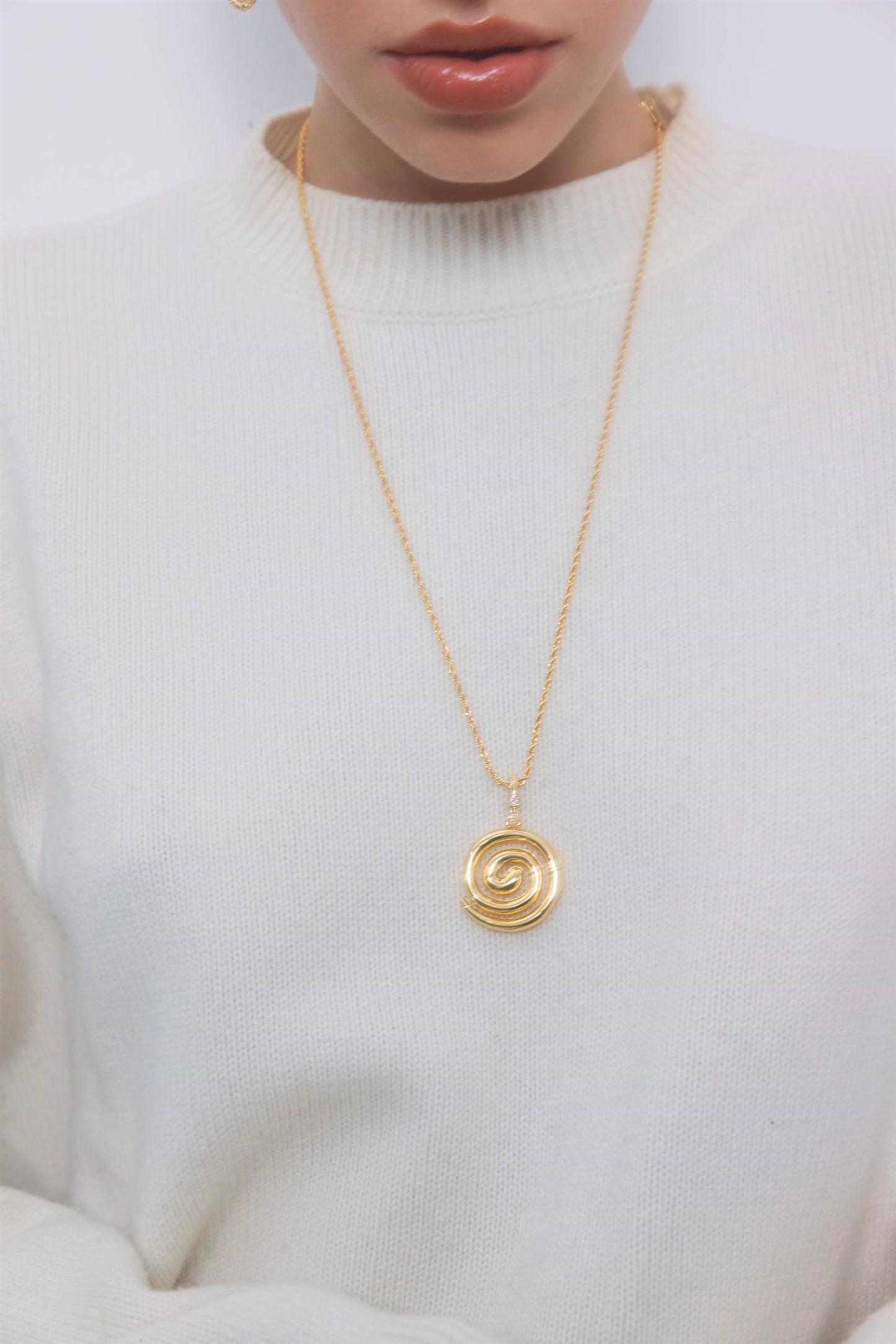 Freya Gold Necklace 60 cm