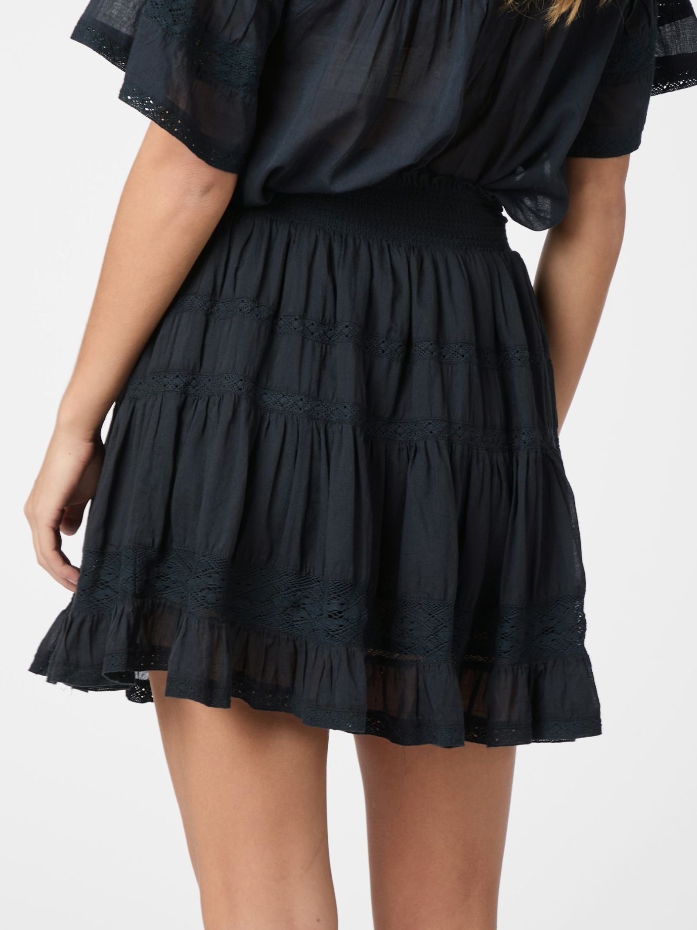 Callia S Voile Skirt - Navy