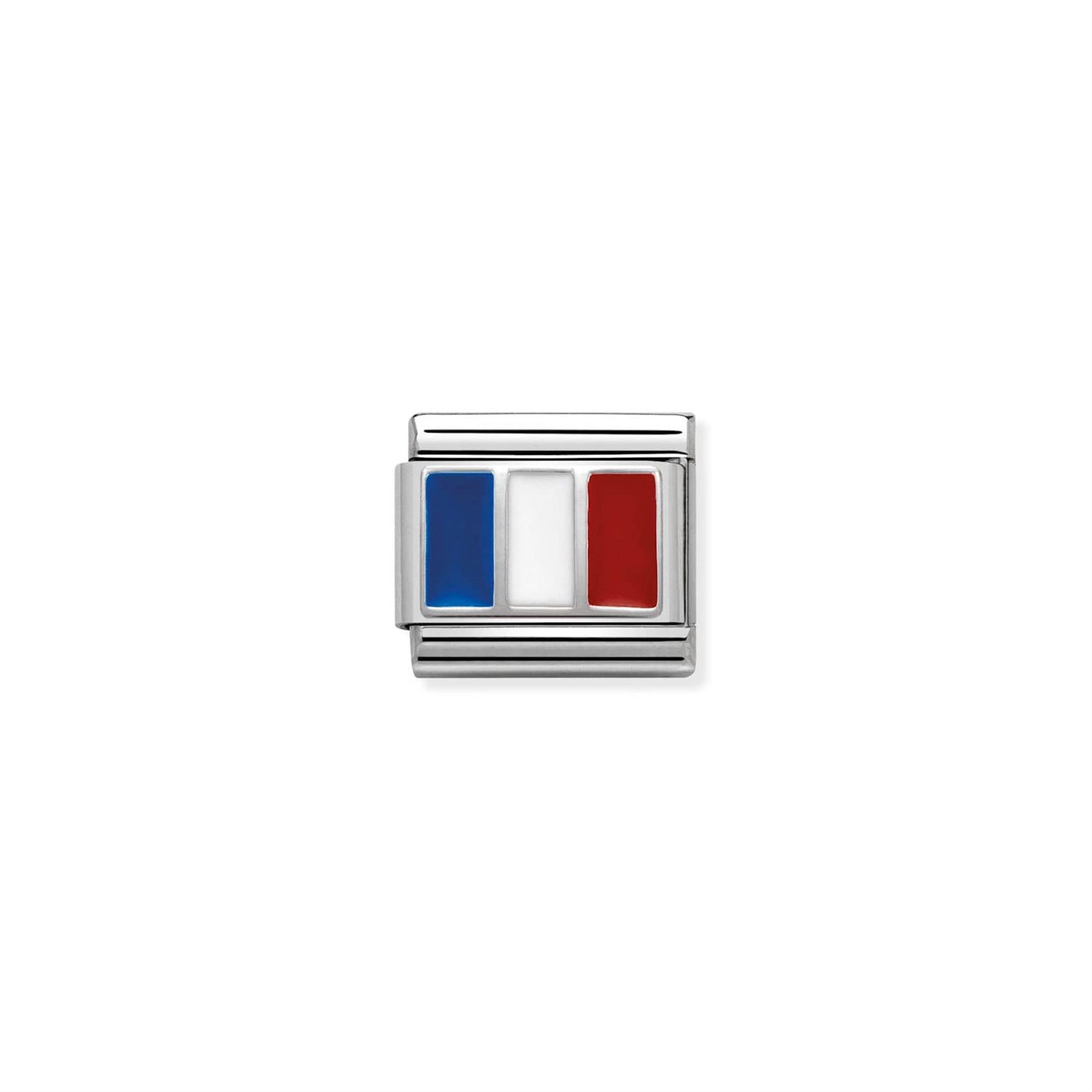 LINK, FRANCE FLAG SILVER