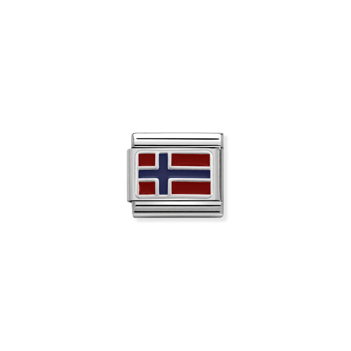 LINK, NORWAY FLAG SILVER
