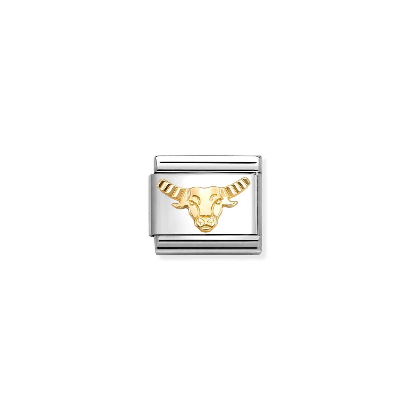 LINK, TAURUS IN GOLD DIAMOND CUT (TYREN)