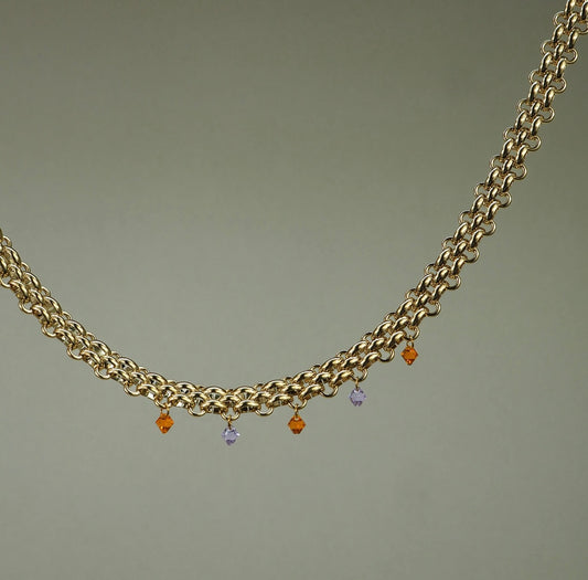 Gem Drop Pastel Necklace