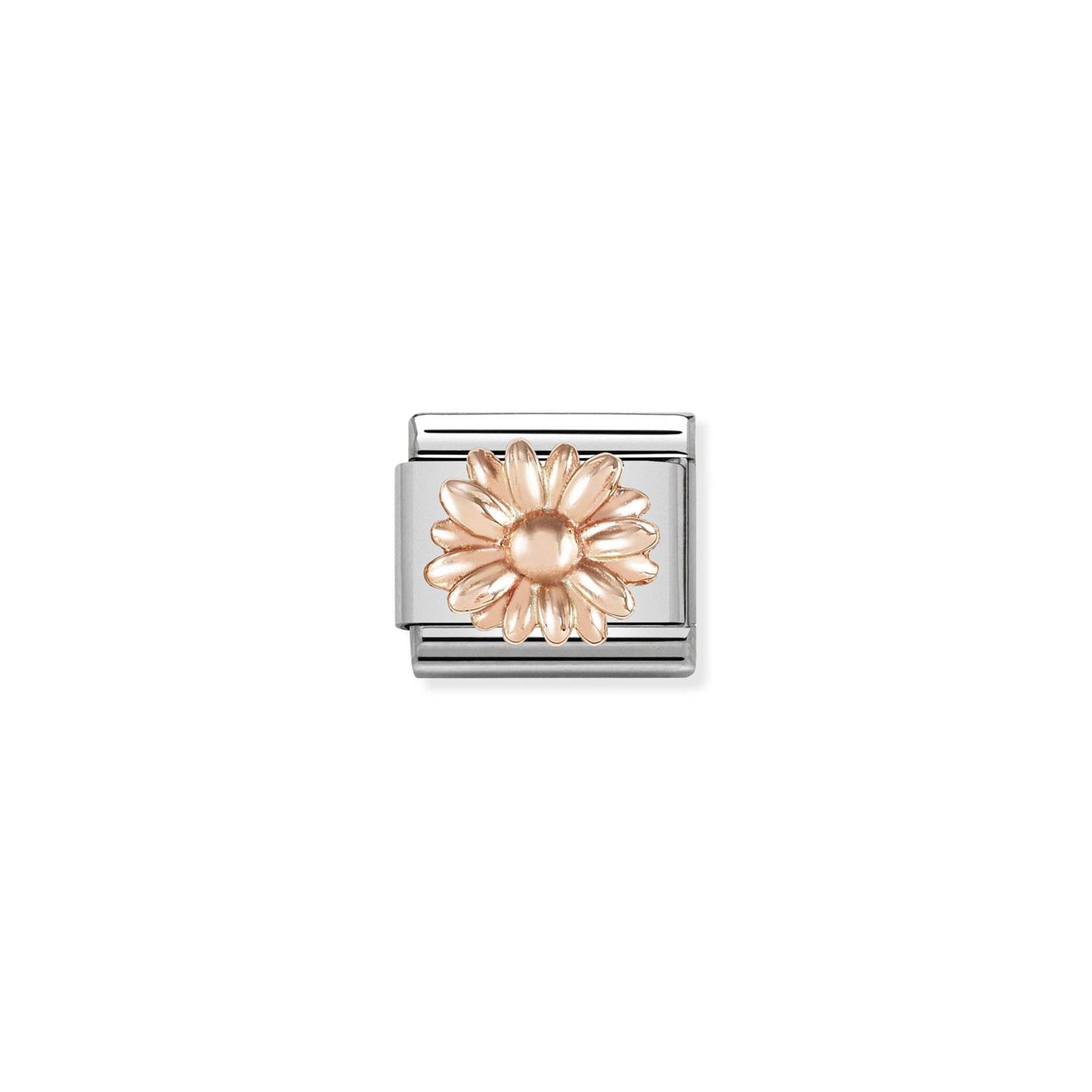 LINK, DAISY FLOWER SYMBOL IN ROSE GOLD