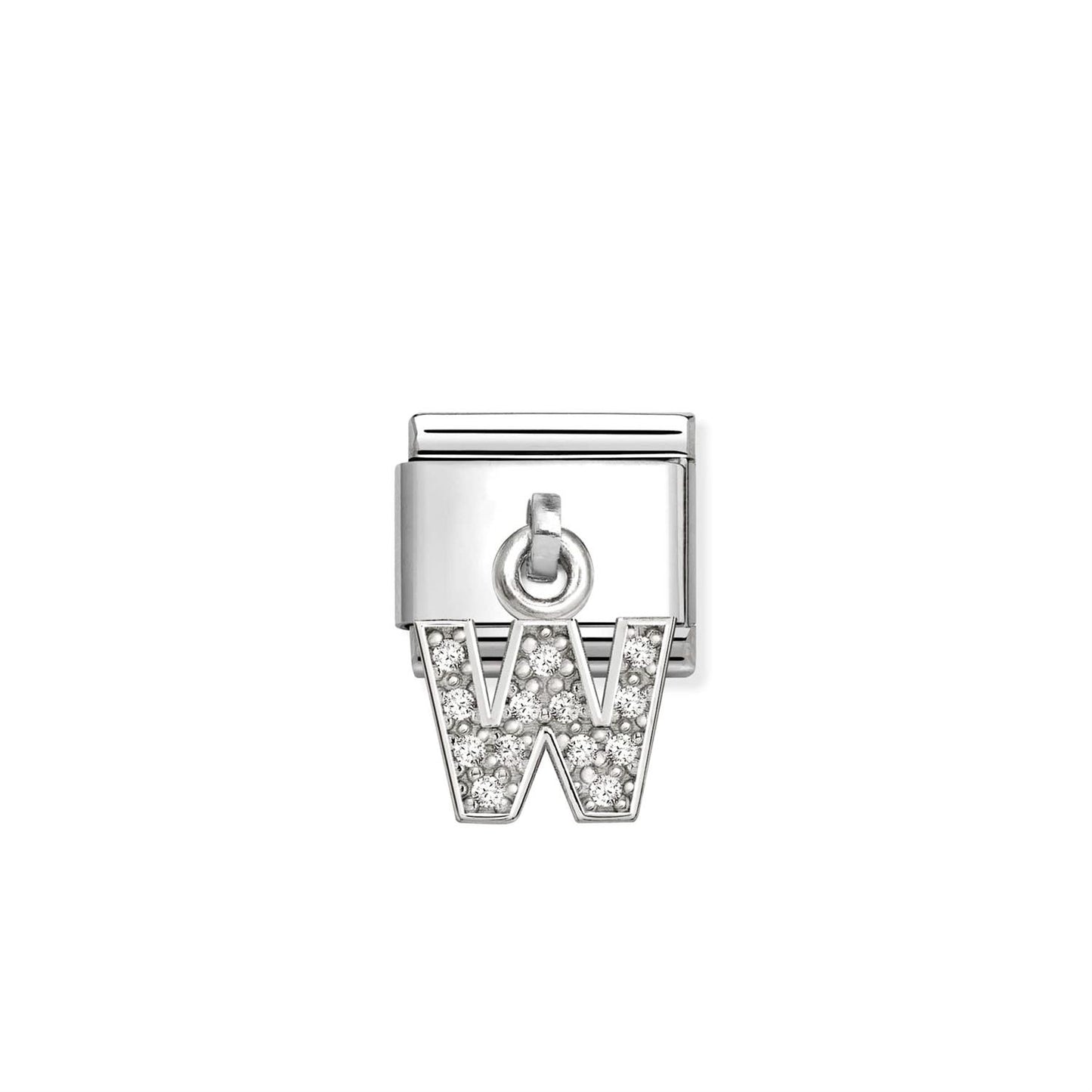 LINK, LETTER W PENDANT
