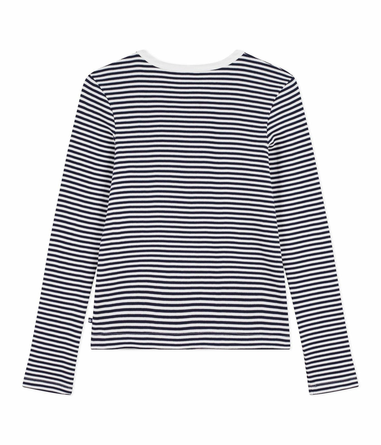 Cardigan Ribbed - Blue/ White