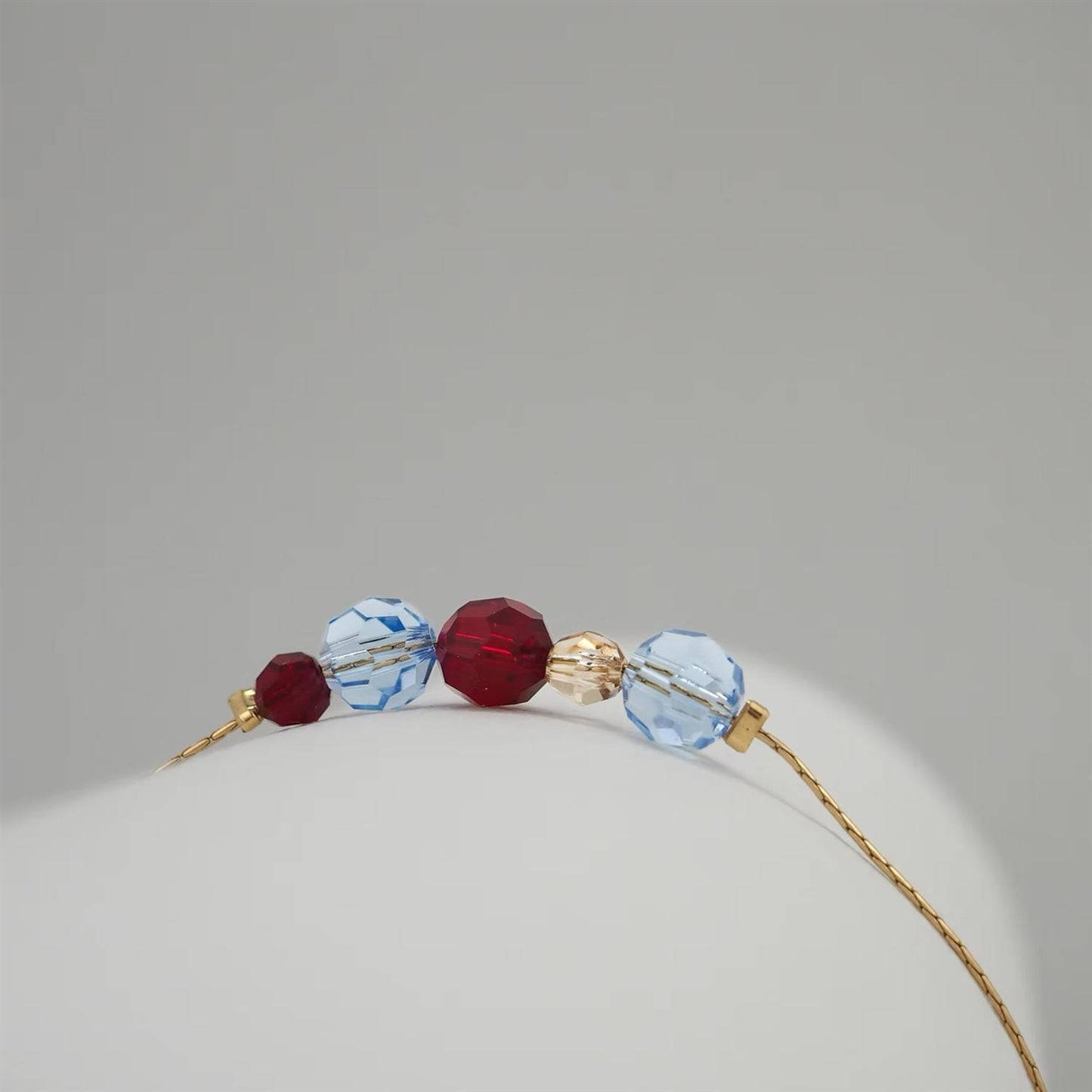 Dainty Preppy - Red / Blue