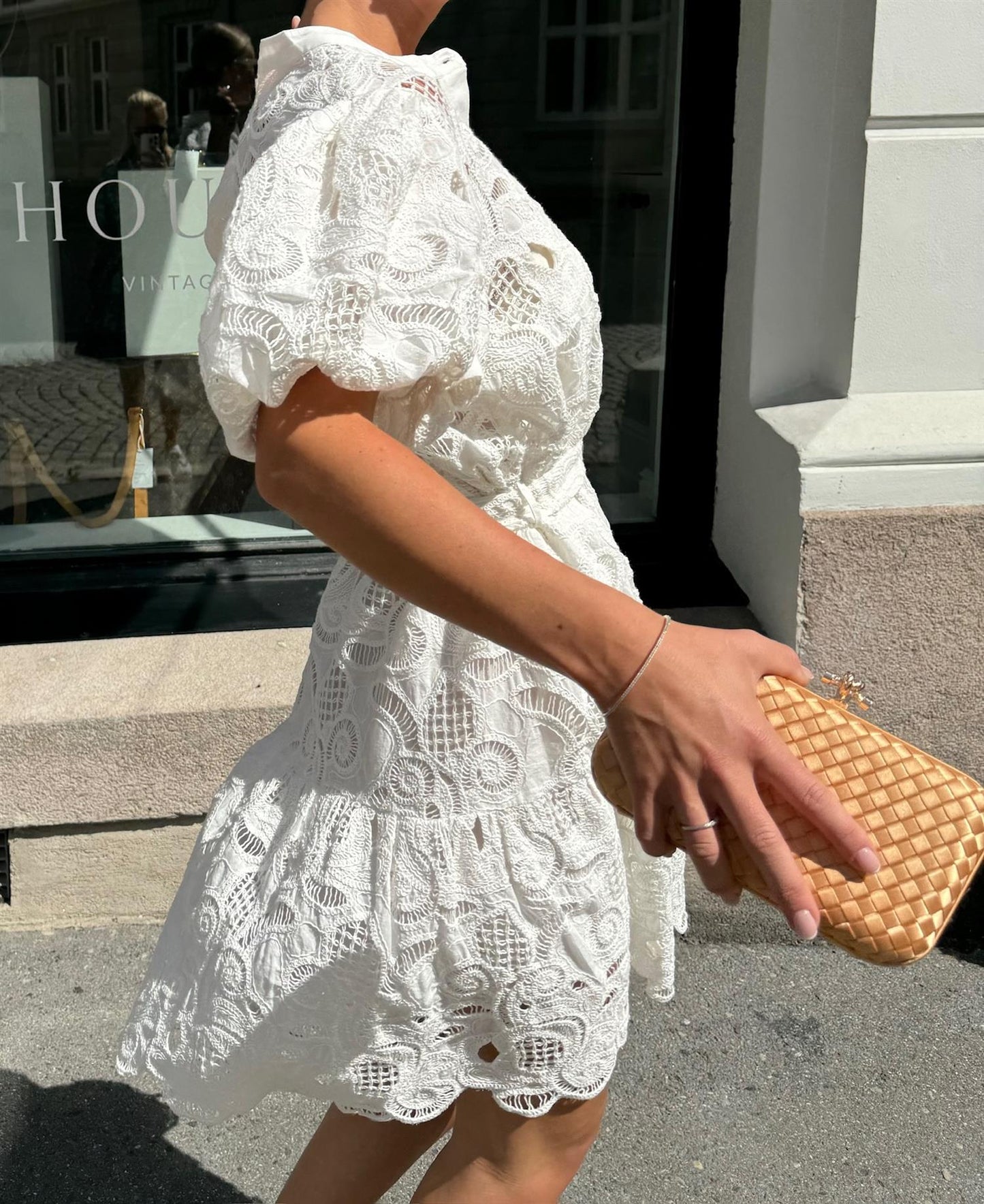 YASSANA SS DRESS - STAR WHITE