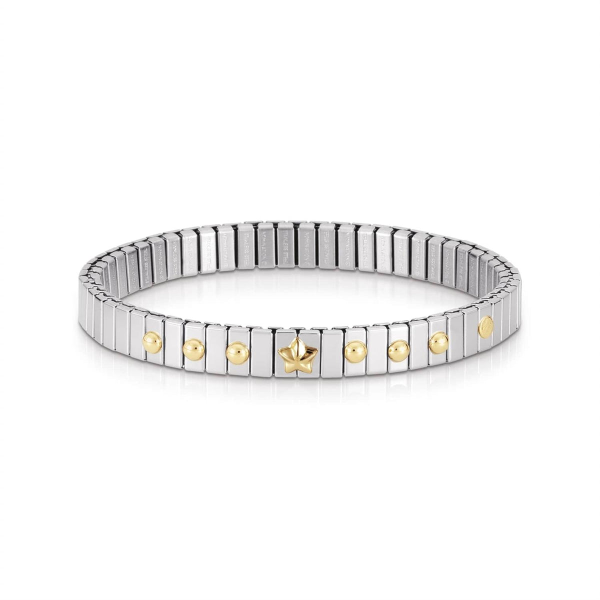 STRETCH BRACELET WITH GOLD STAR