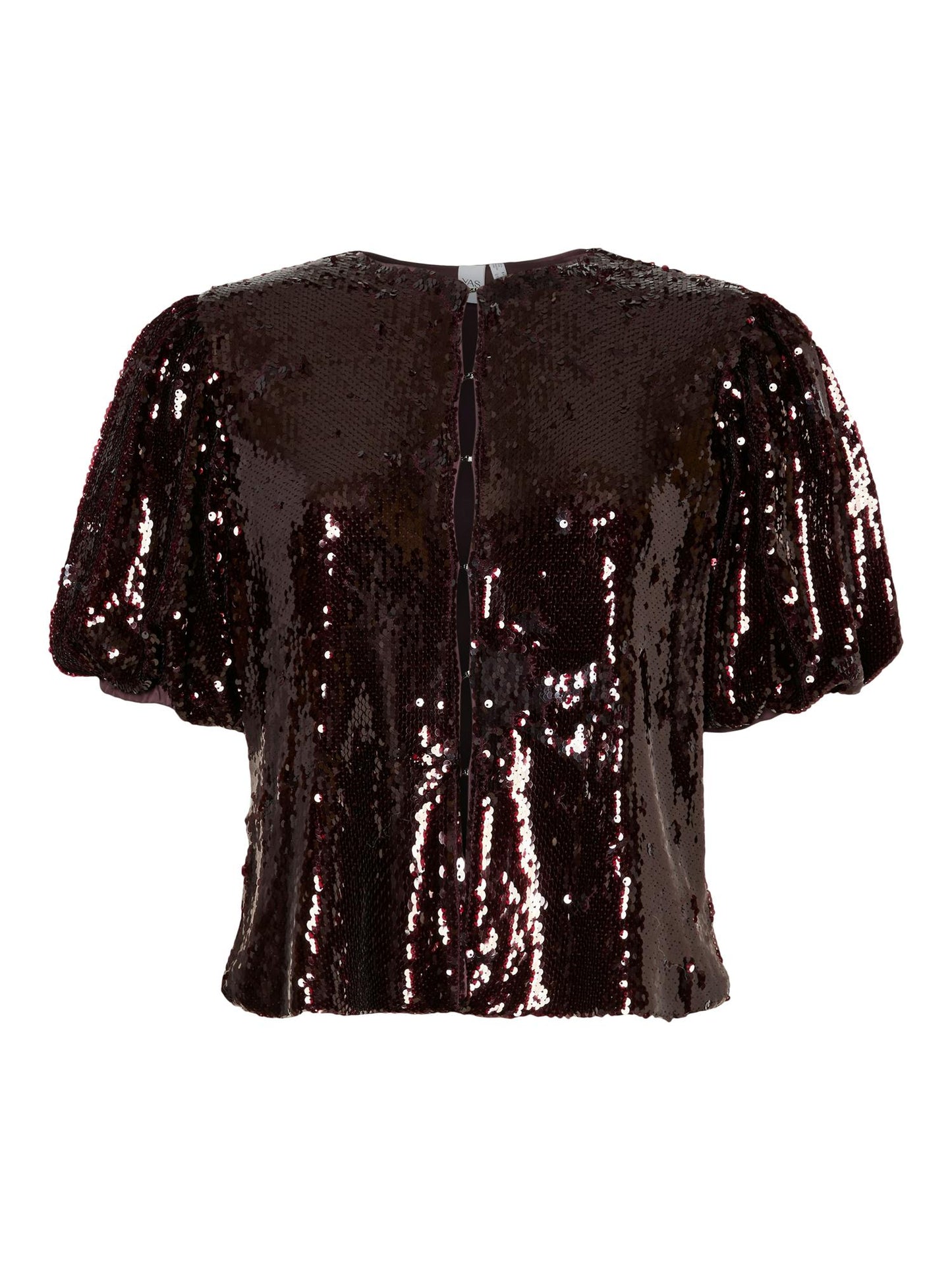 YASROYALINA 2/4 SEQUIN TOP - PORT ROYALE