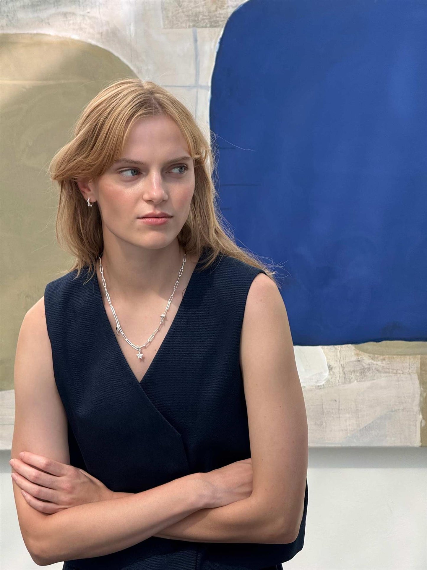 Ella Charm Silver White