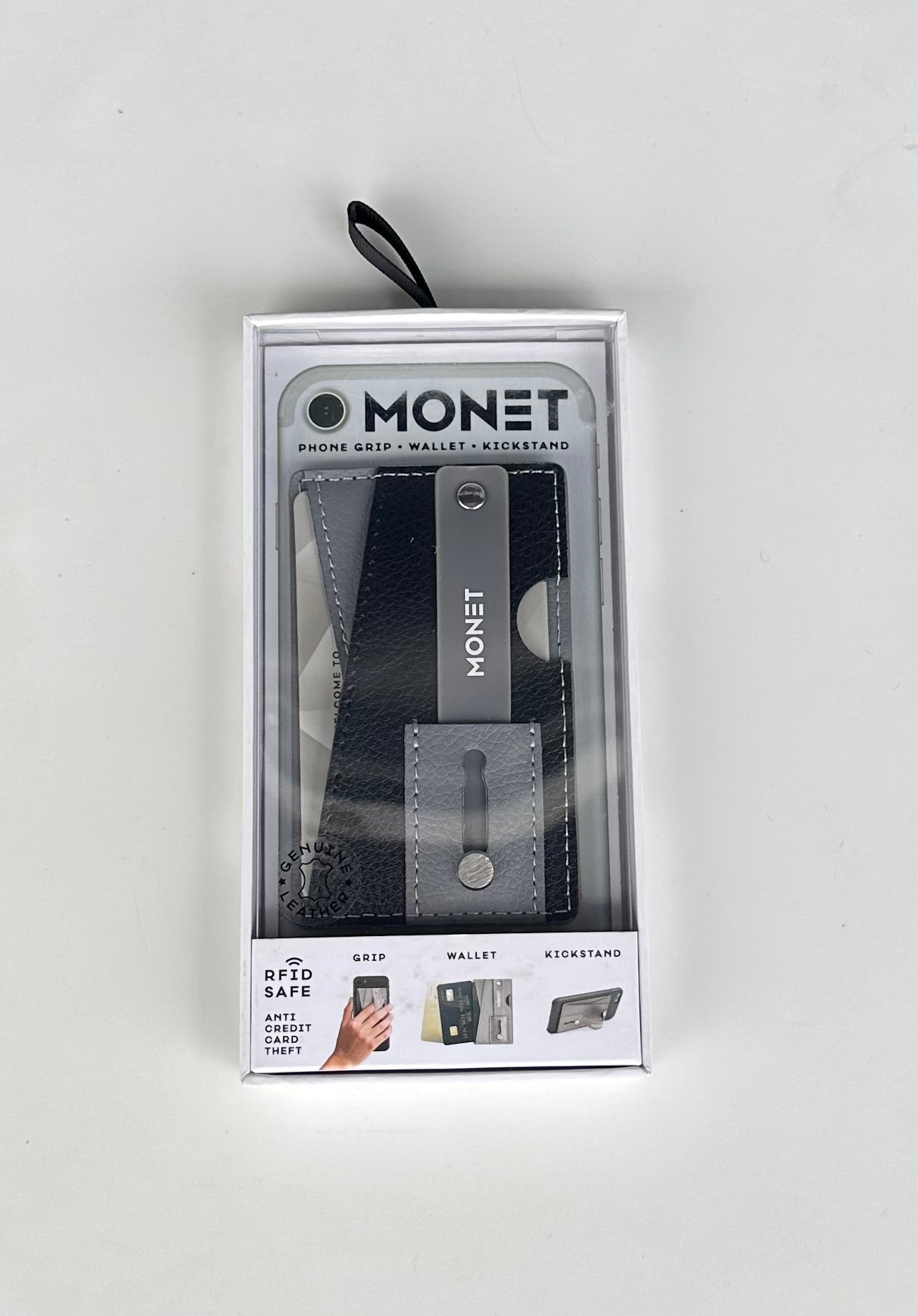 Kortholder - Grey & Black