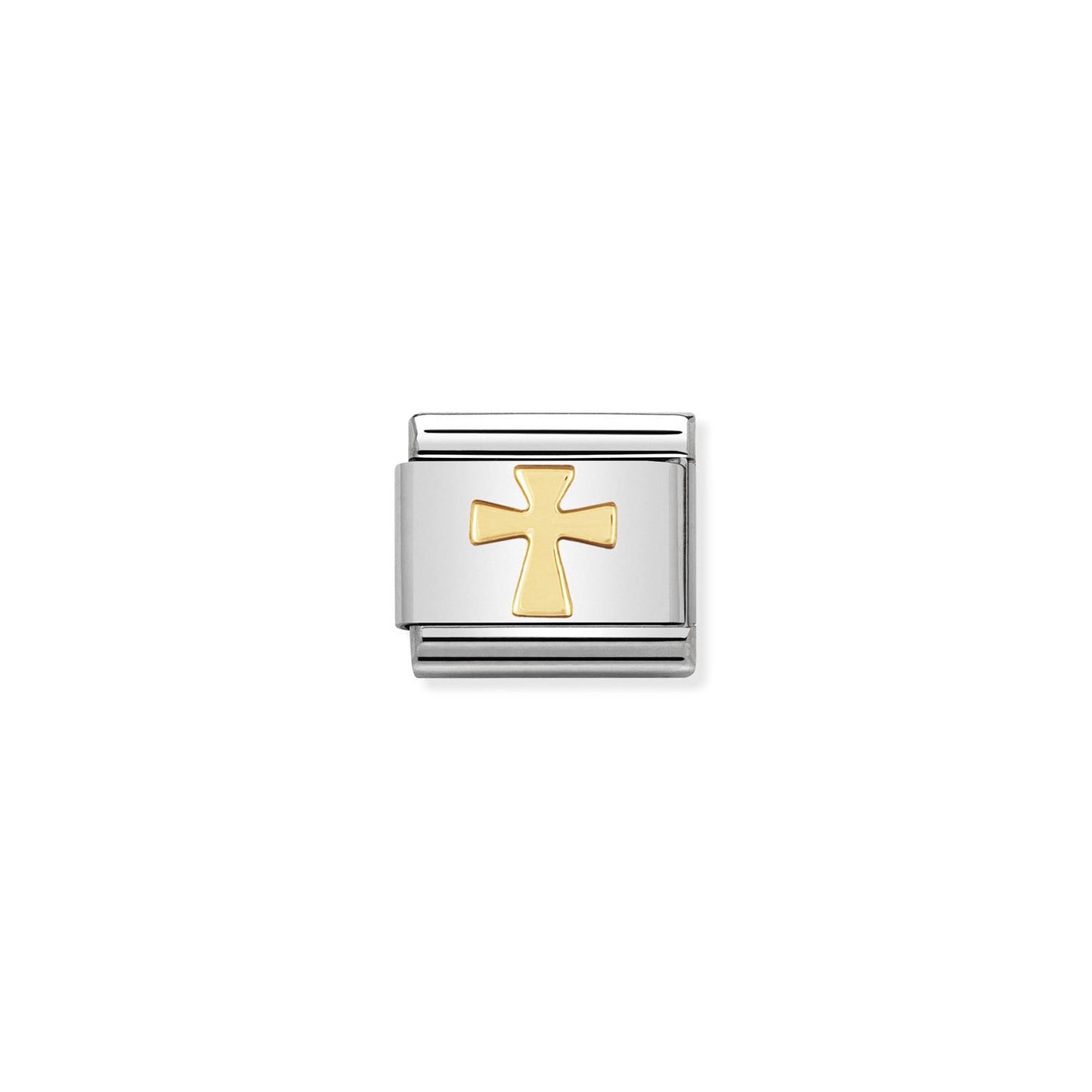 LINK, CROSS SYMBOL IN GOLD