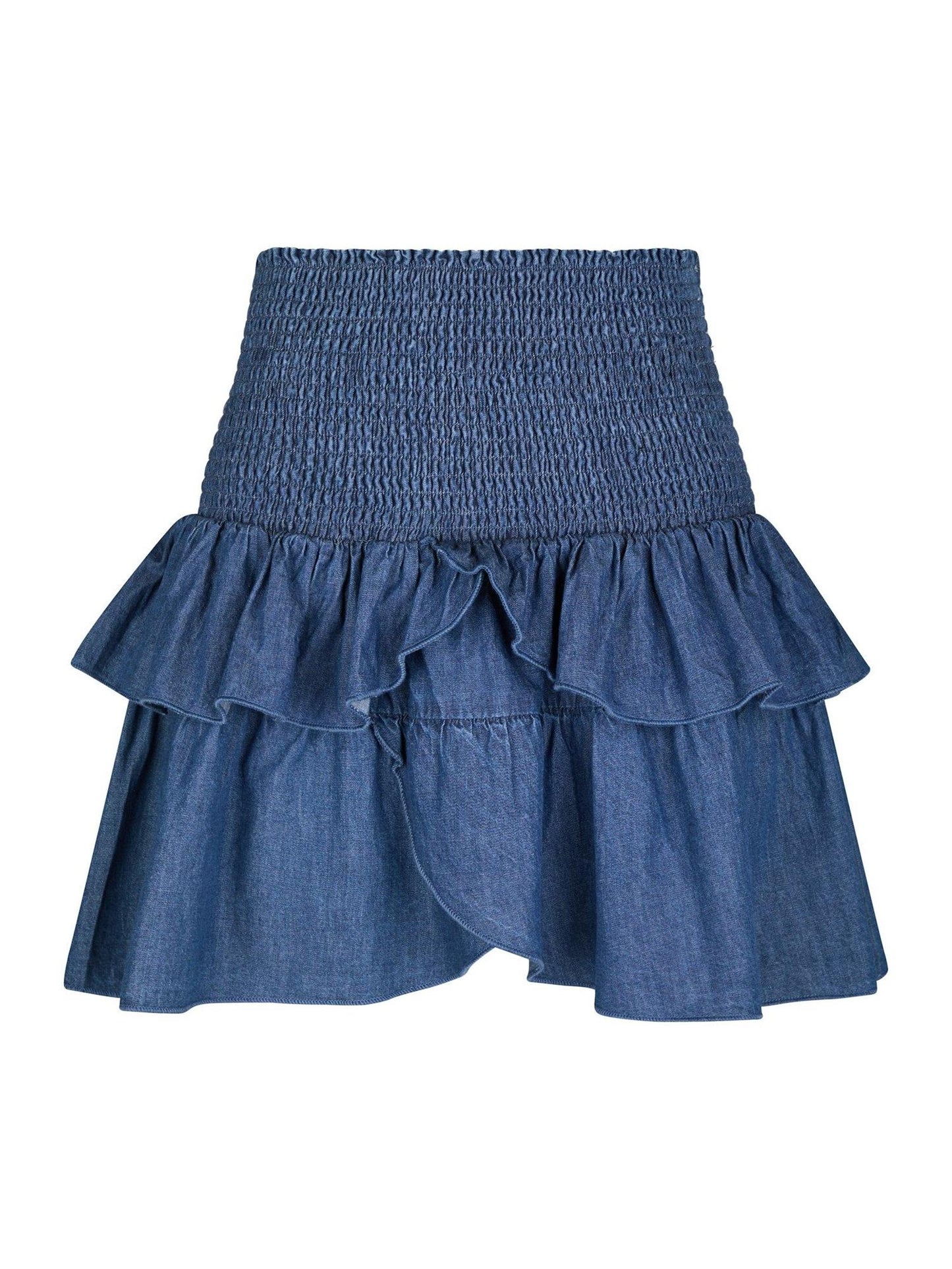 Carin Denim Skirt - Blue