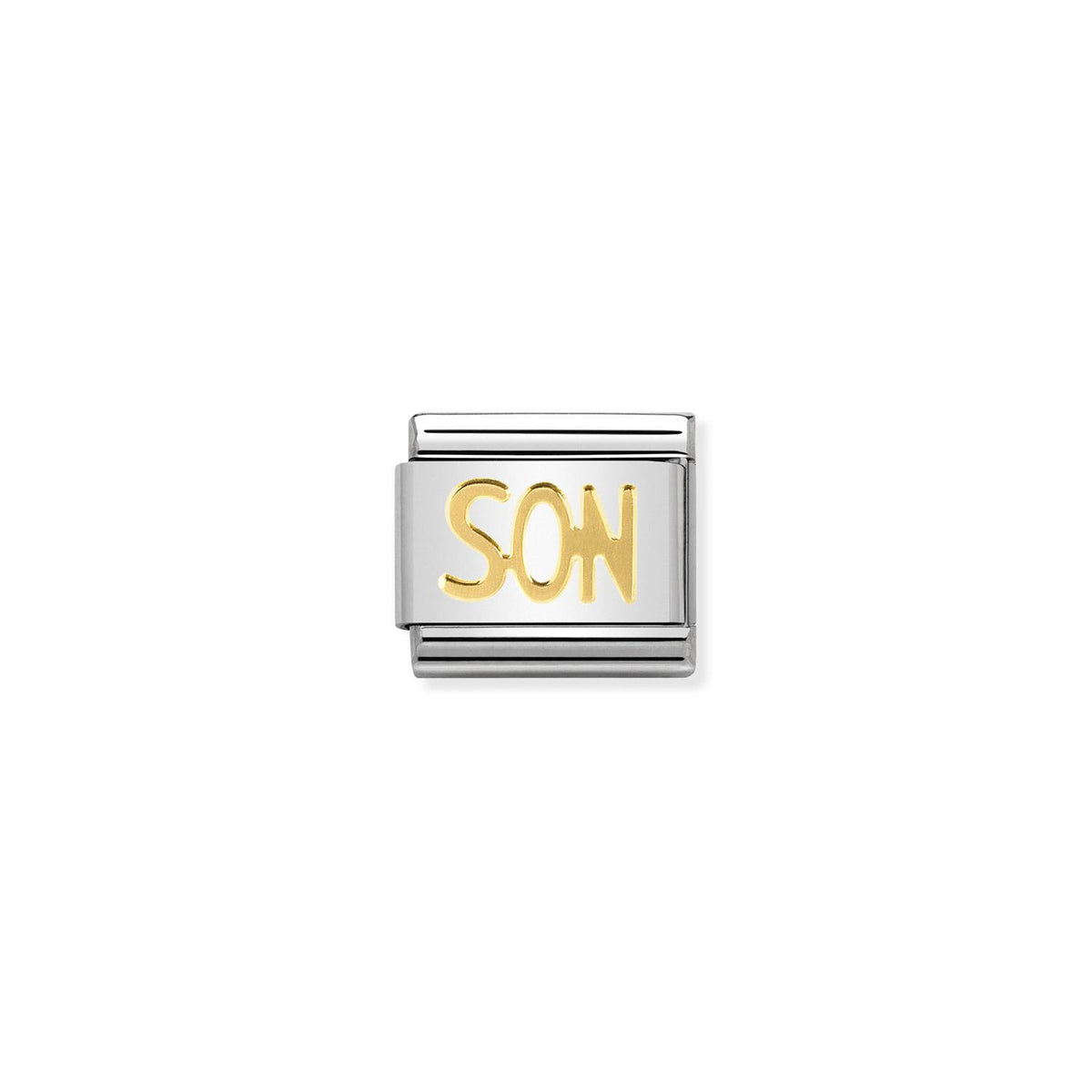 LINK, SON IN YELLOW GOLD