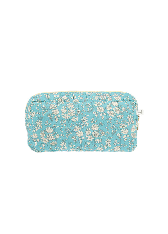 Pouch XS Square mw - Liberty Capel Soft Teal