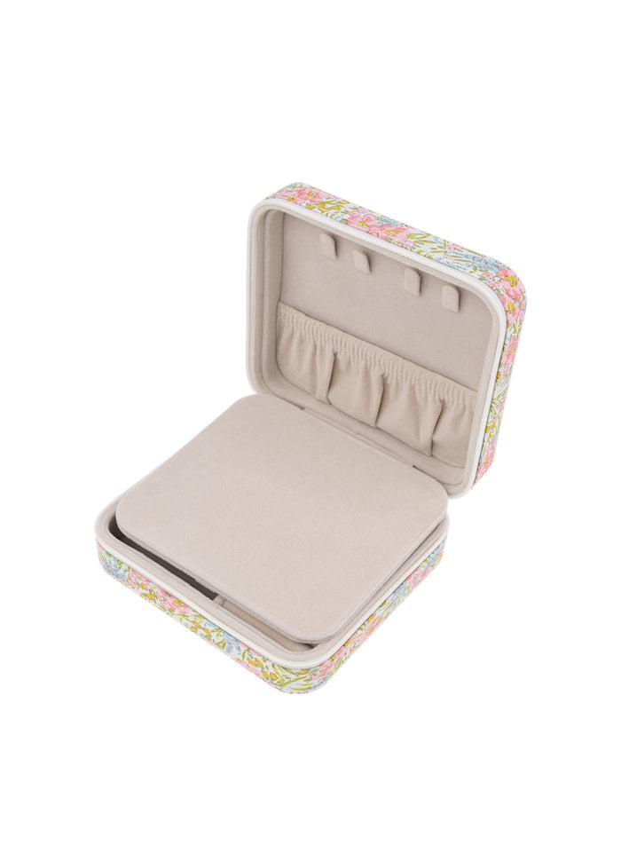 Jewelry Box Octa mw - Swirling Petals Pink