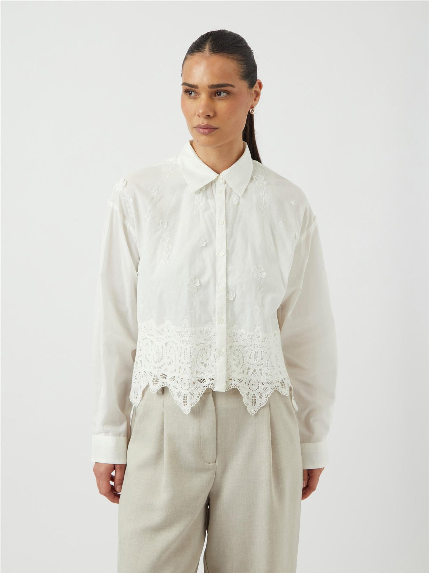 YASCICA LS SHIRT - STAR WHITE