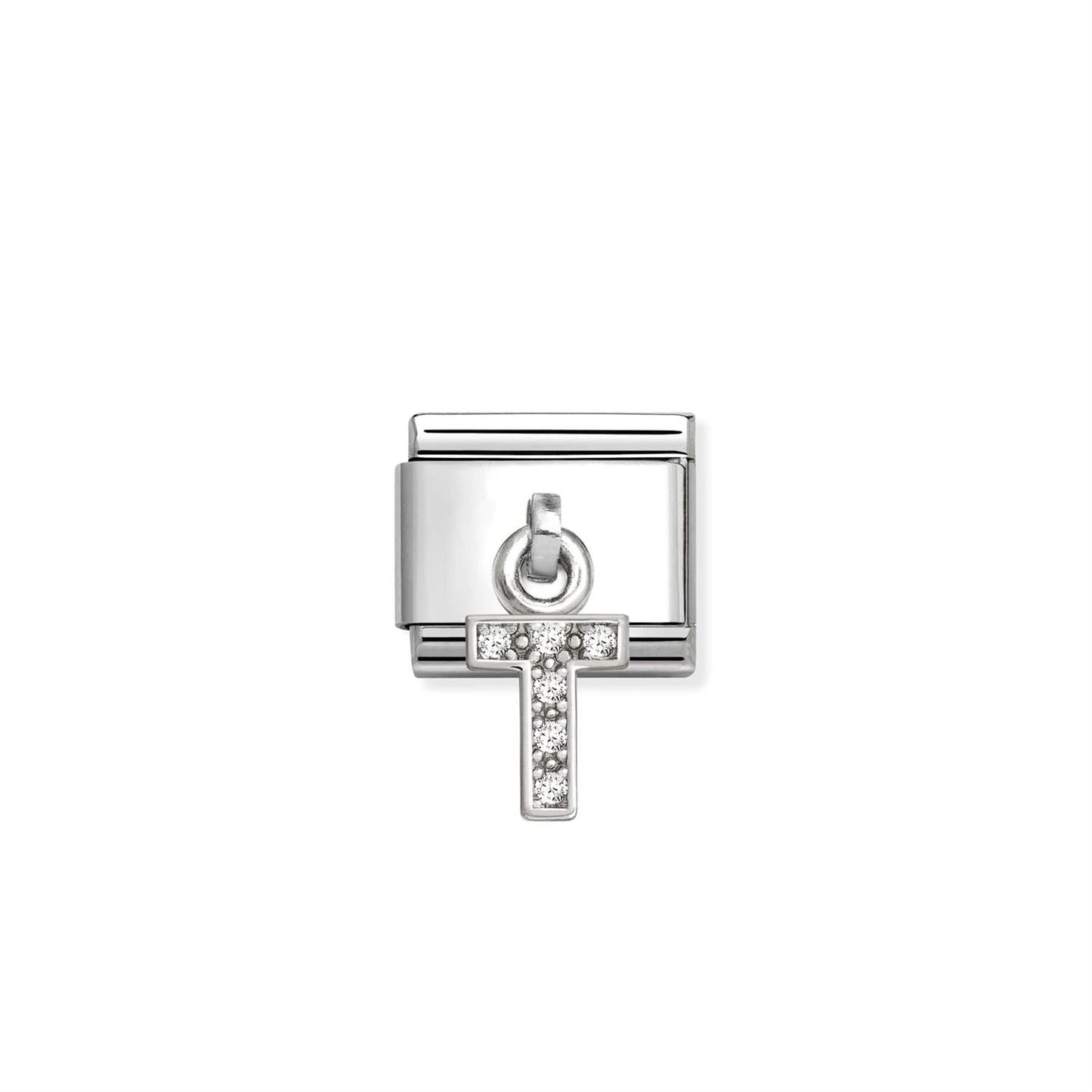 LINK, LETTER T PENDANT