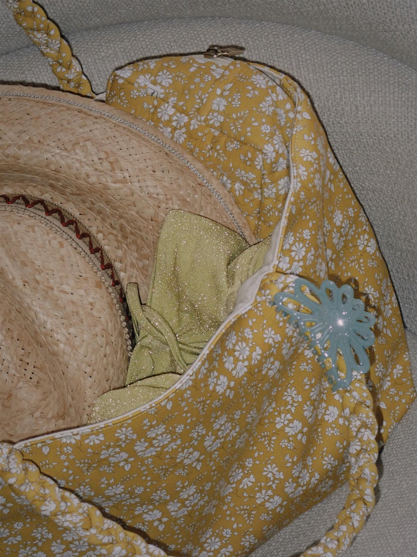 Flower Claw 8cm - Water Green