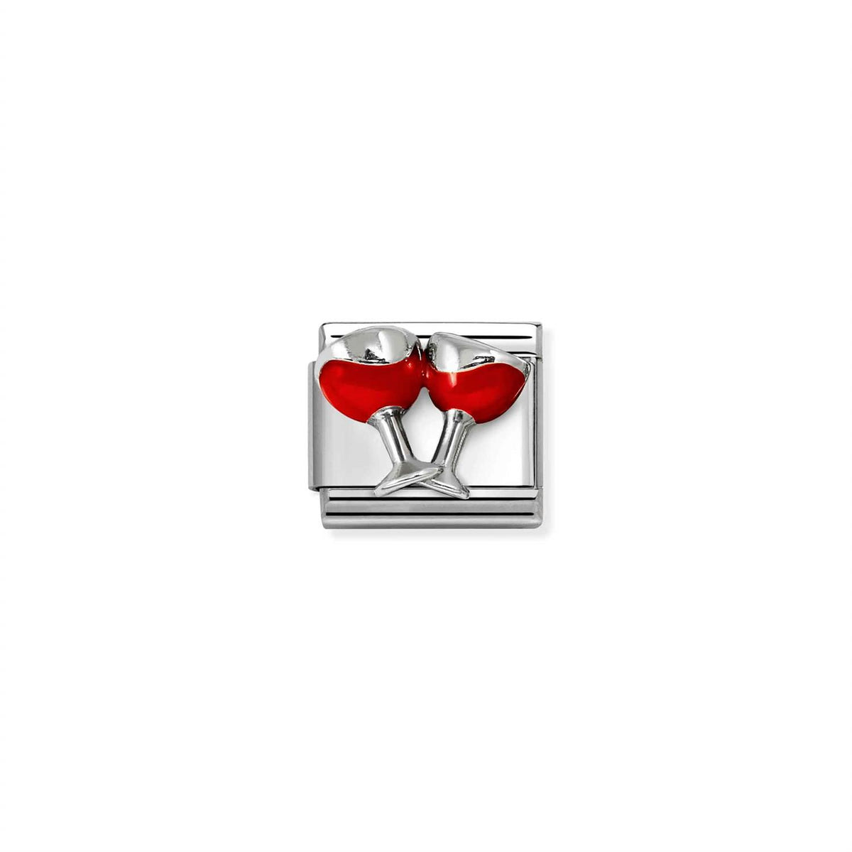 LINK, SILVER RED WINE GLASSES