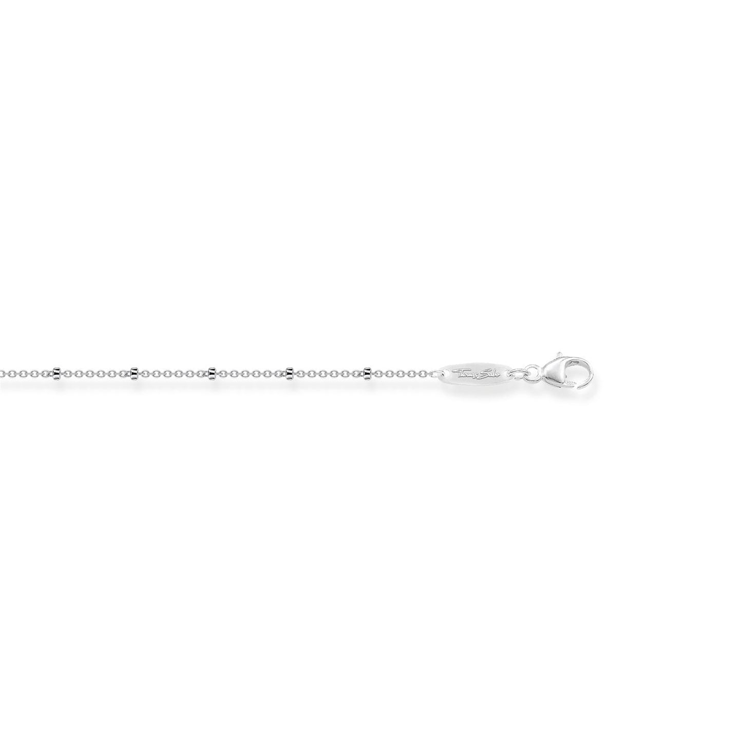 Round Belcher Chain Necklace Silver (60cm)