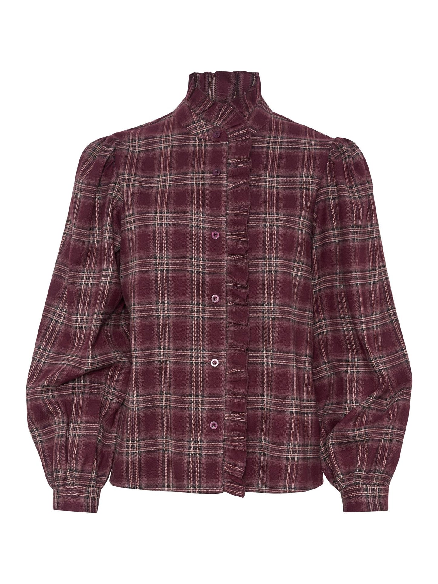 Charlotte Blouse - Wine