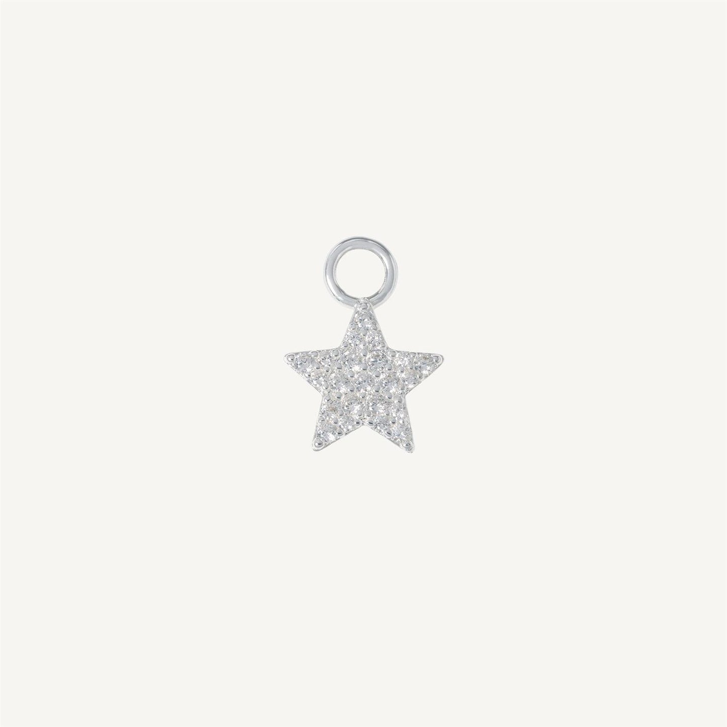 Ella Charm Silver White