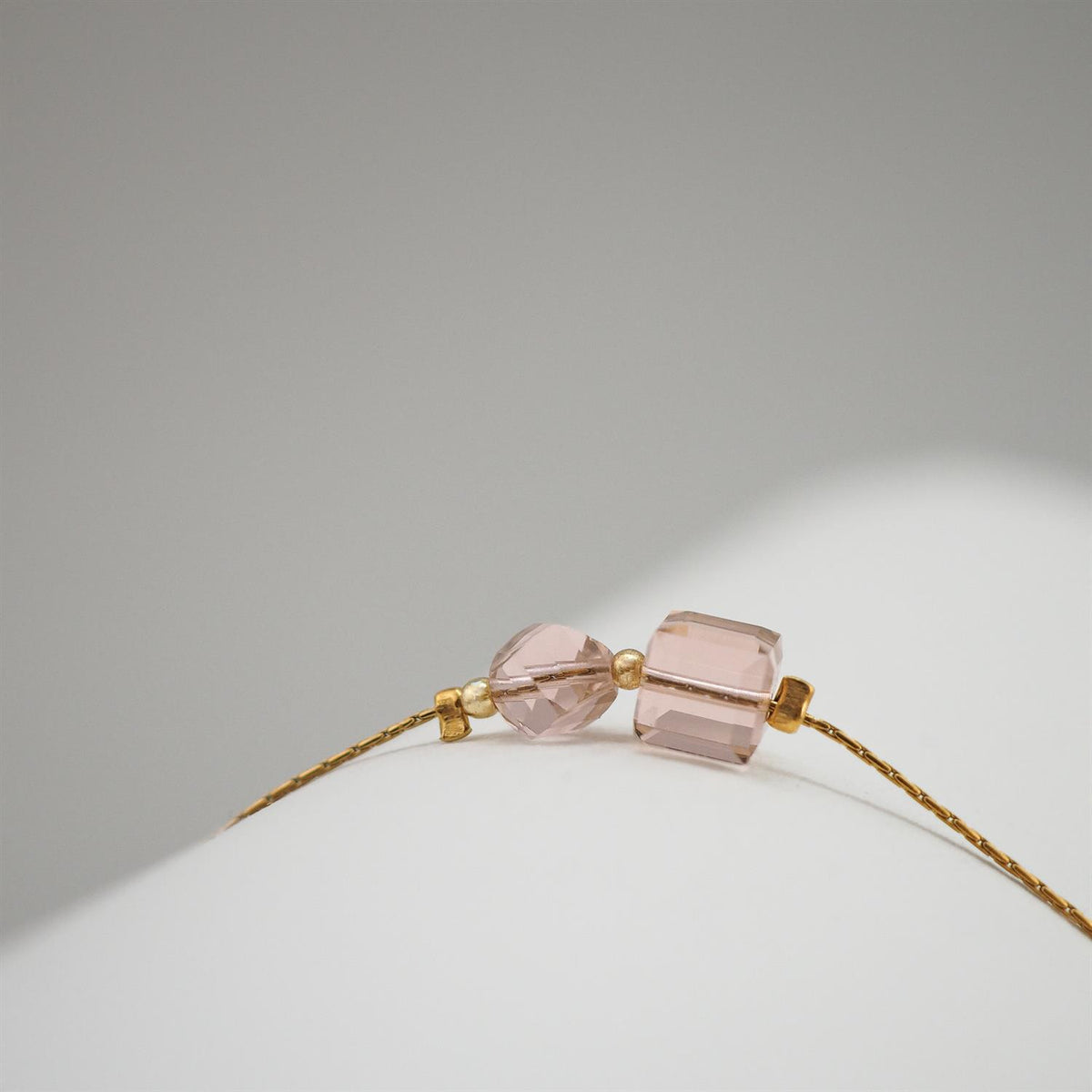 Dainty Vintage Rose Twist Bracelet