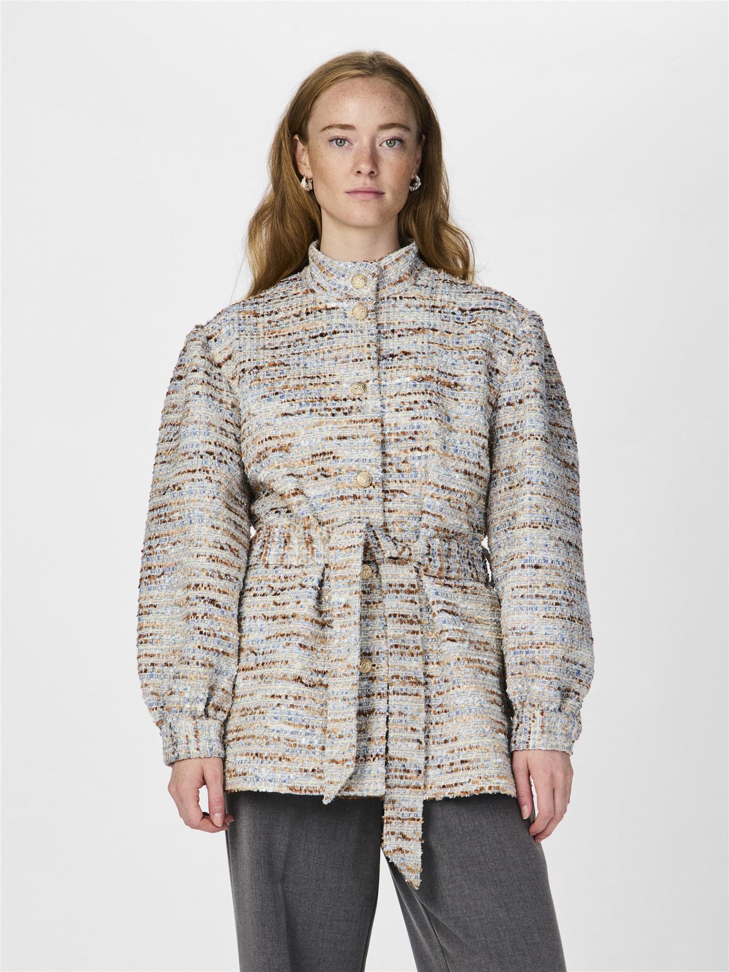 YASGLISMA LS SOFT JACKET - GARDENIA