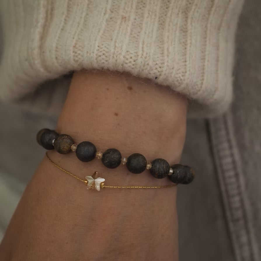 Raw Dust Noir Bracelet
