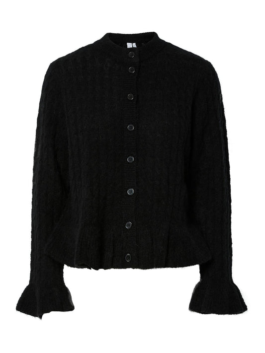 YASNUMA CARDIGAN - BLACK