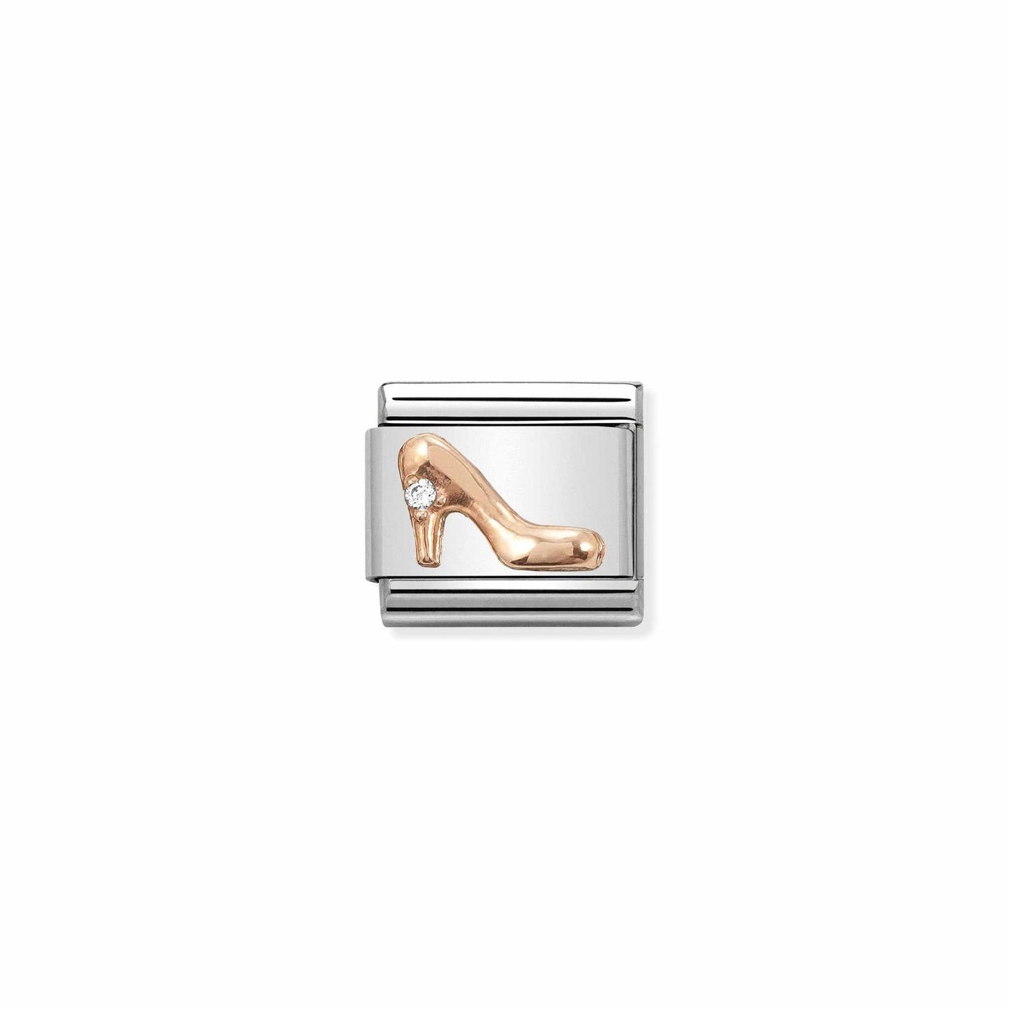 LINK, ROSE GOLD HIGH HEEL SHOE