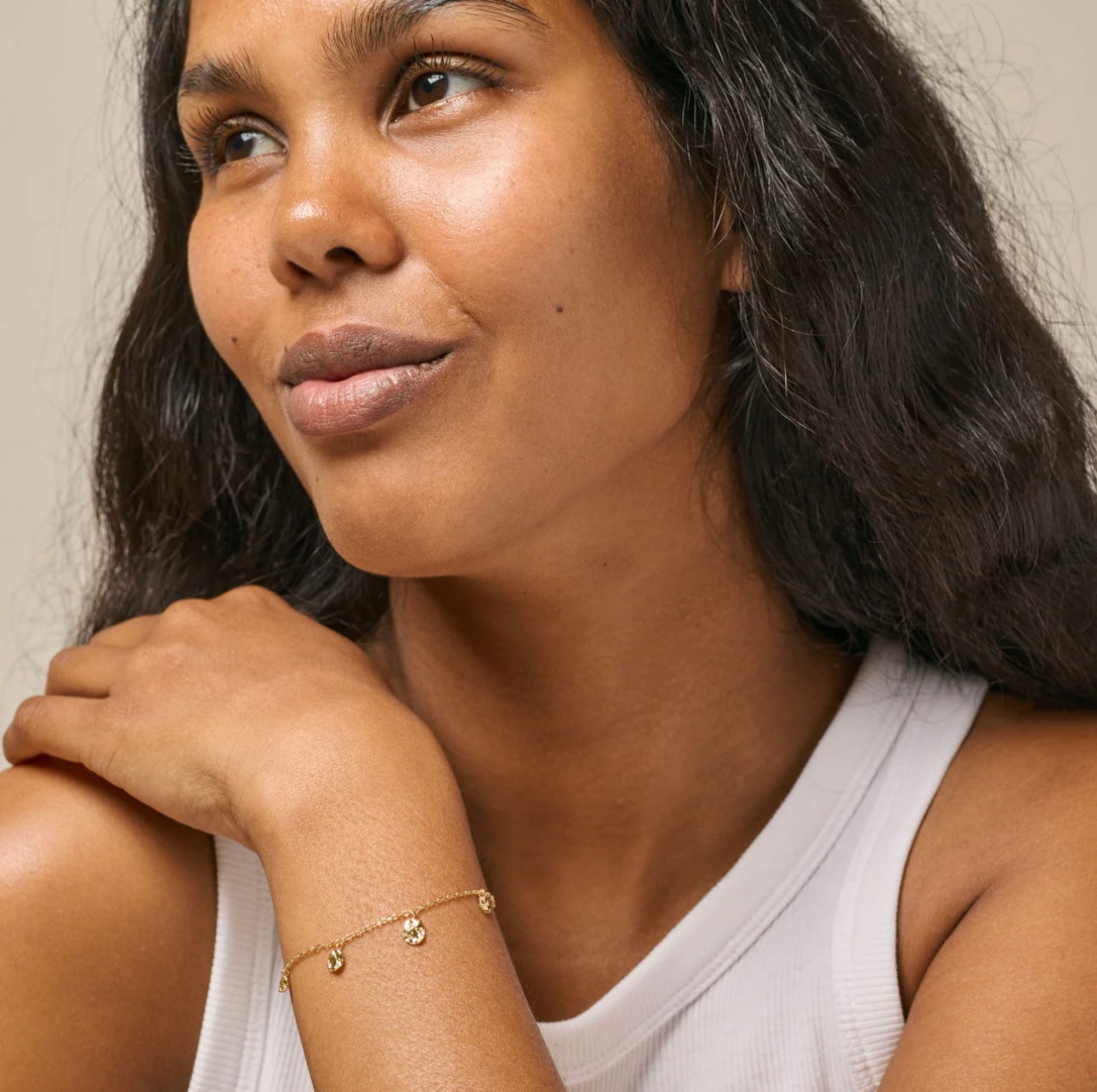 Refined Charms Bracelet