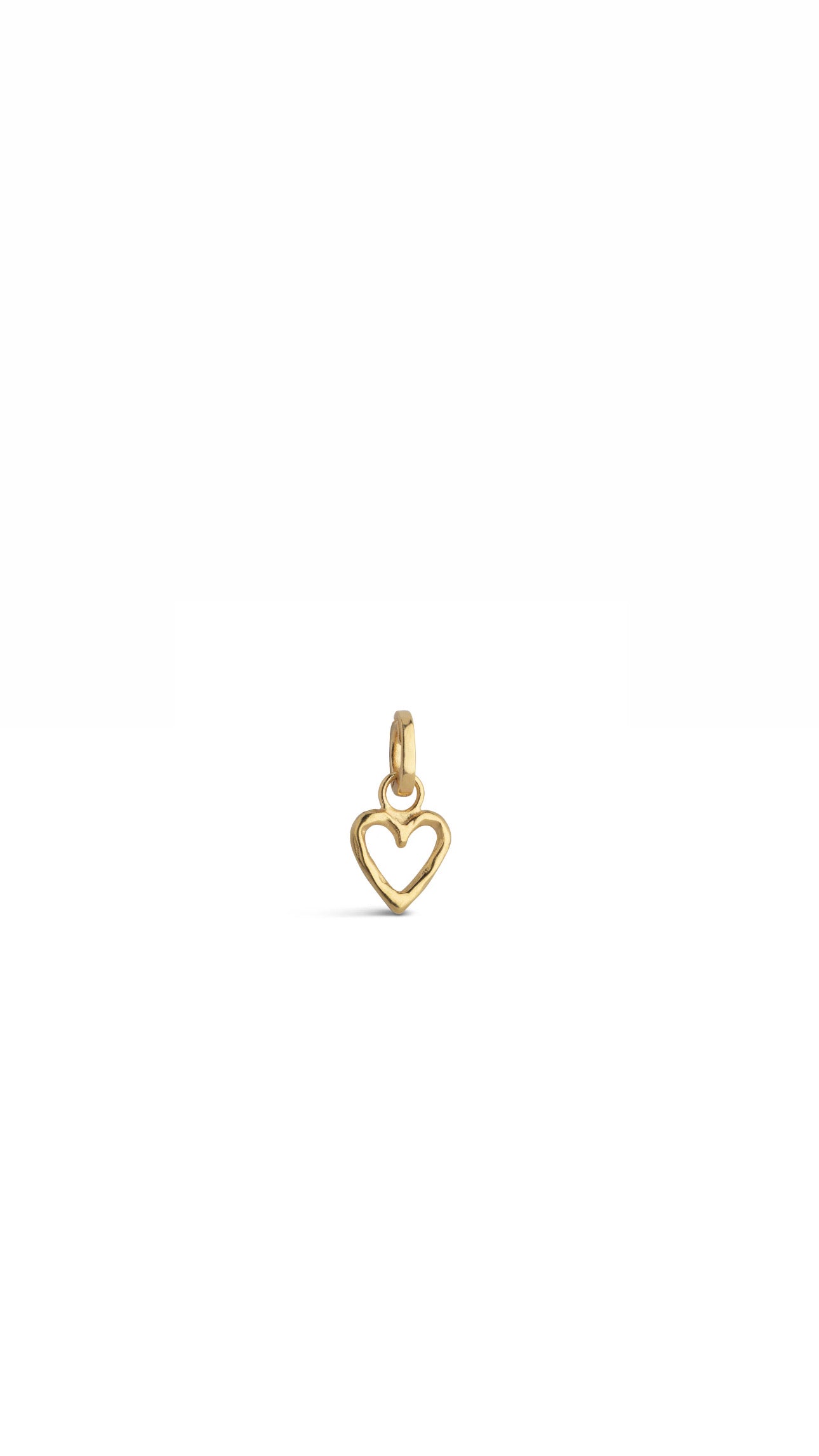 Organic Heart Charm