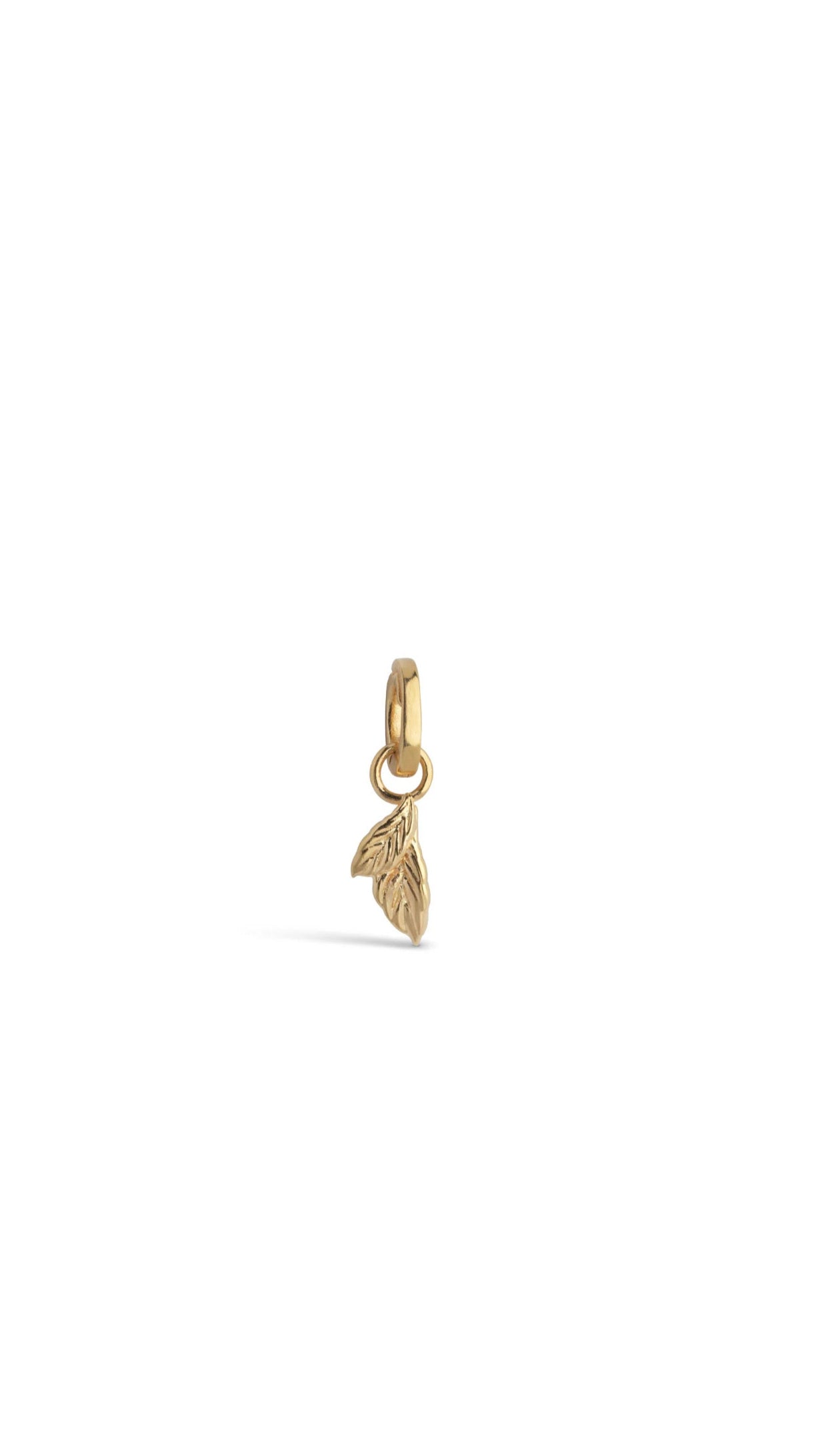 Organic Double Leaf Charm
