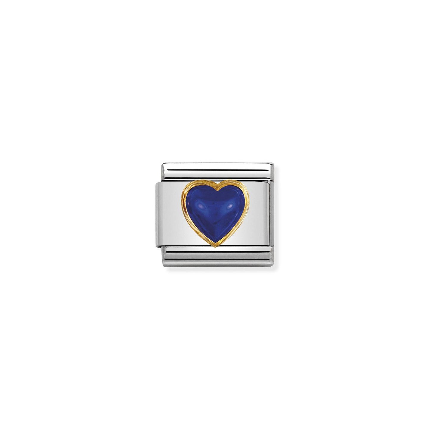 LINK, HEART LAPIS BLUE STONE