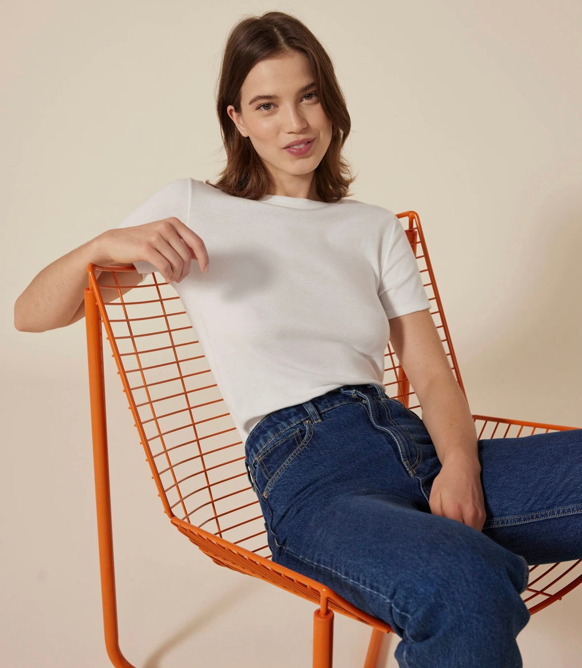 Tee-Shirt Round Neck MC - White