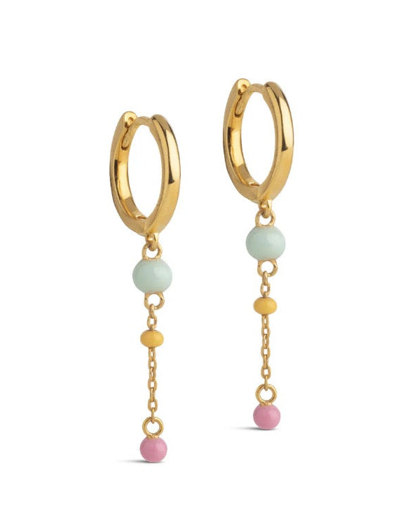 Lola Bold Rainbow Hoops