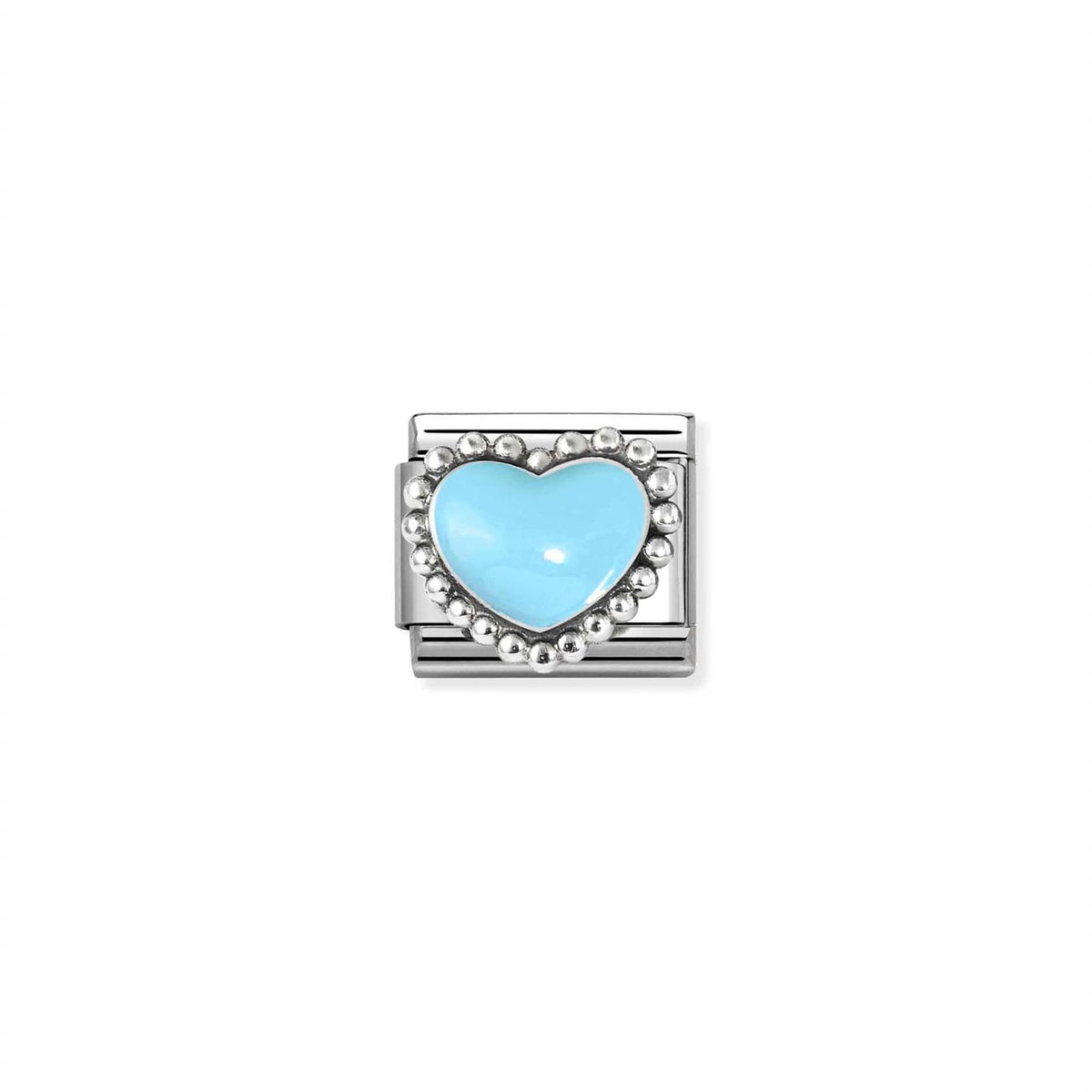 LINK, BLUE RAISED HEART