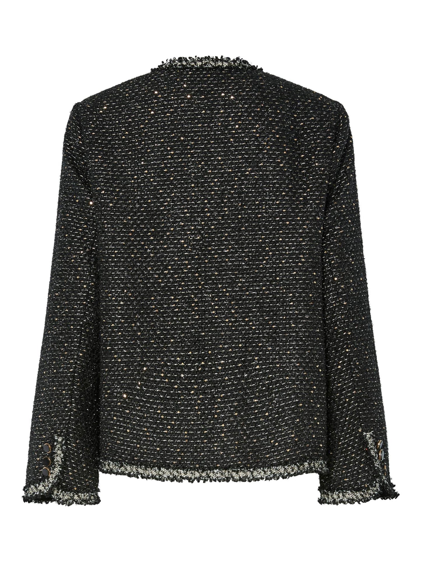 YASUNIDA LS OVERSIZE TWEED JACKET