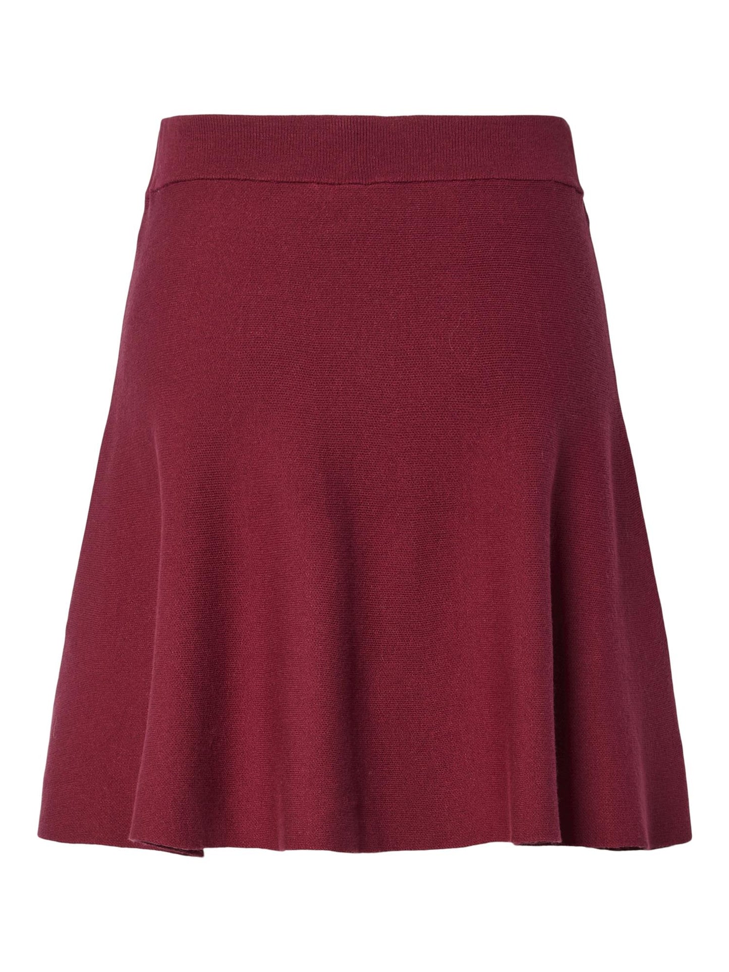 YASFONNY KNIT SKIRT - TIBETAN RED