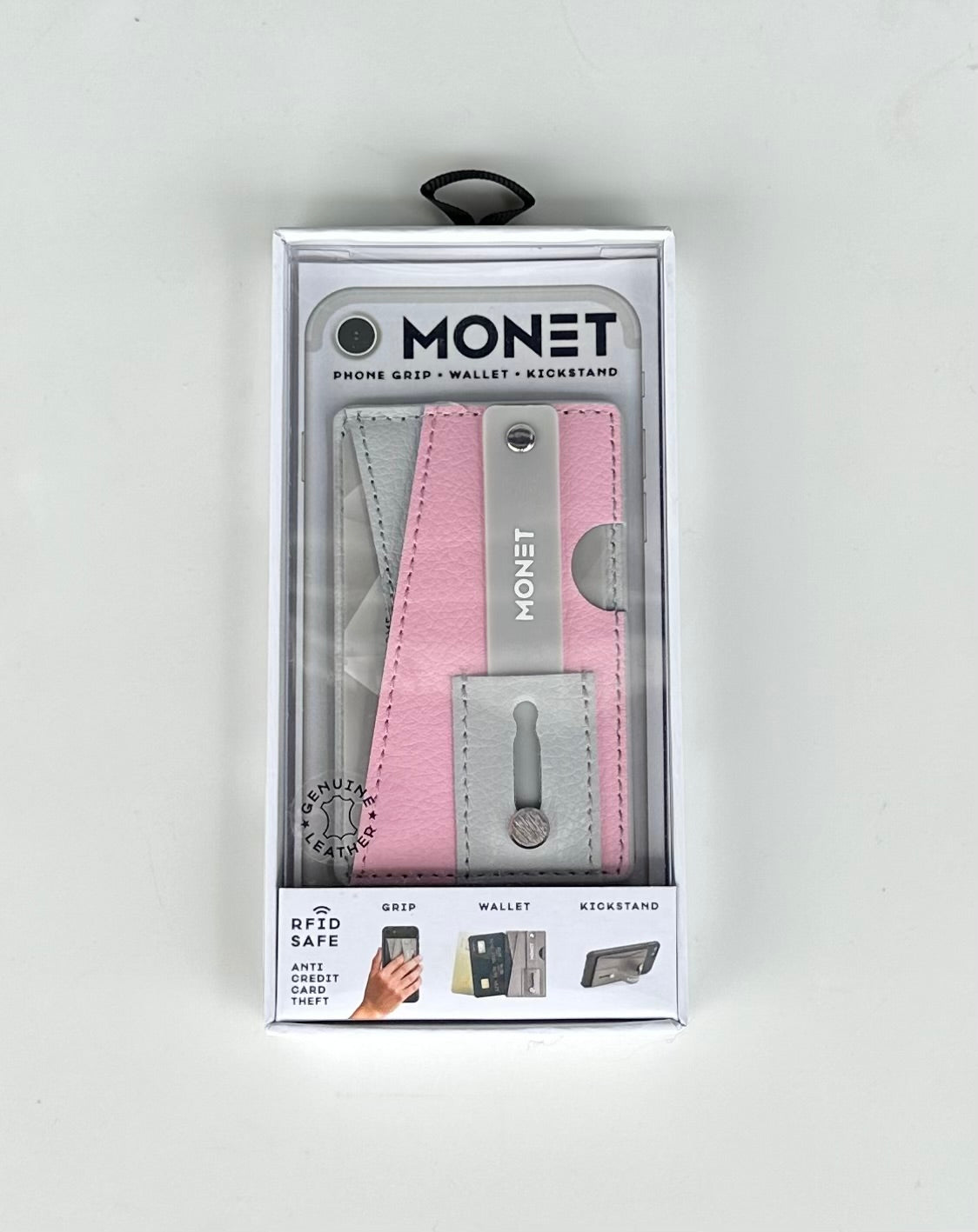 Kortholder - Pink & Grey