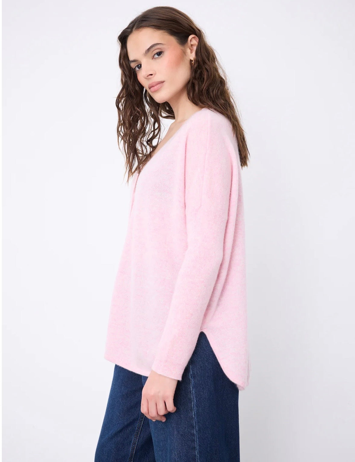Alicia Cashmere Cardigan - Pivoine