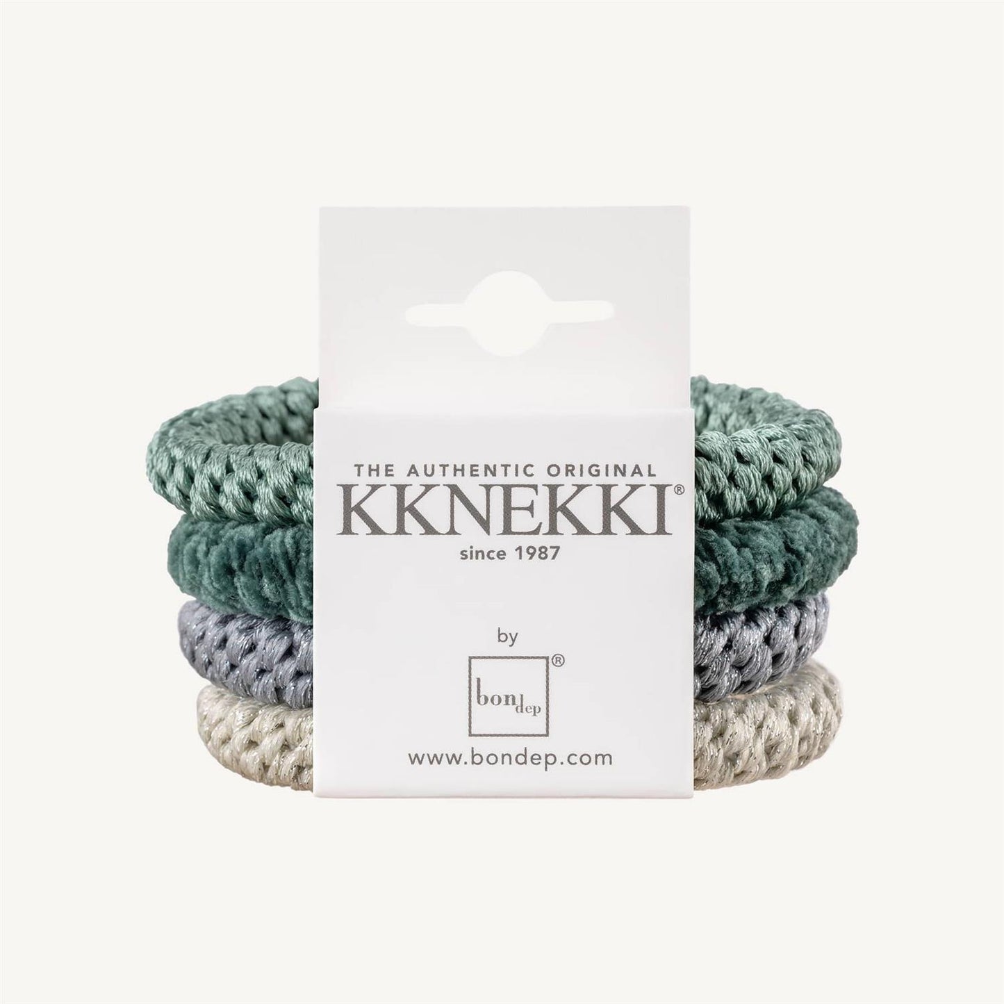 Kknekki 4pk Green Sage / Silver glitter