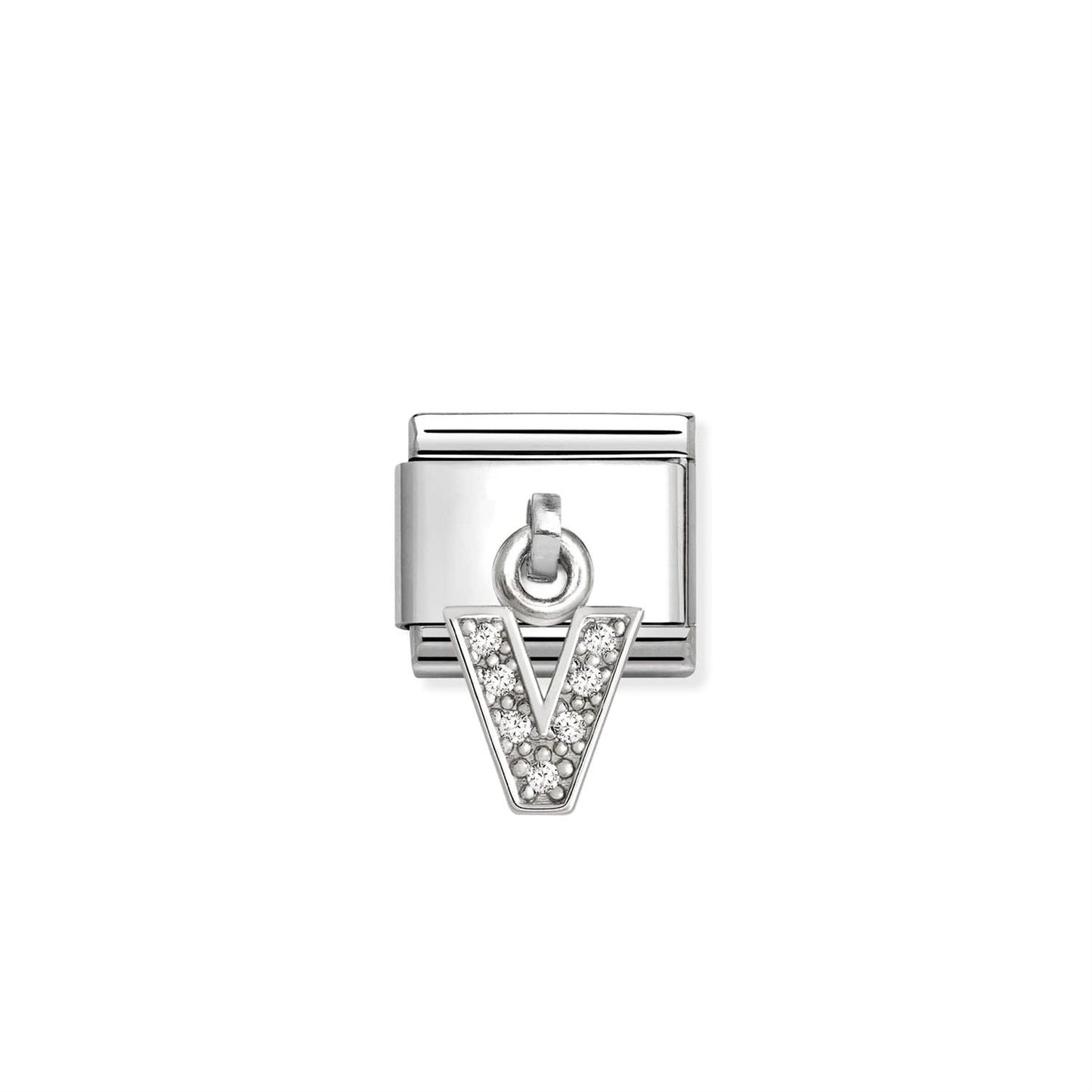 LINK, LETTER V PENDANT