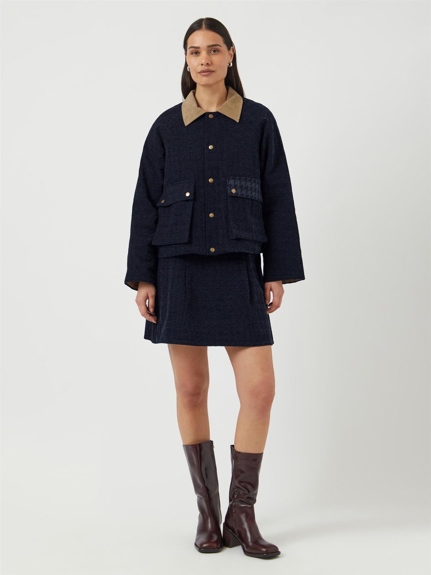 YASVICKY LS JACKET - NAVY BLAZER